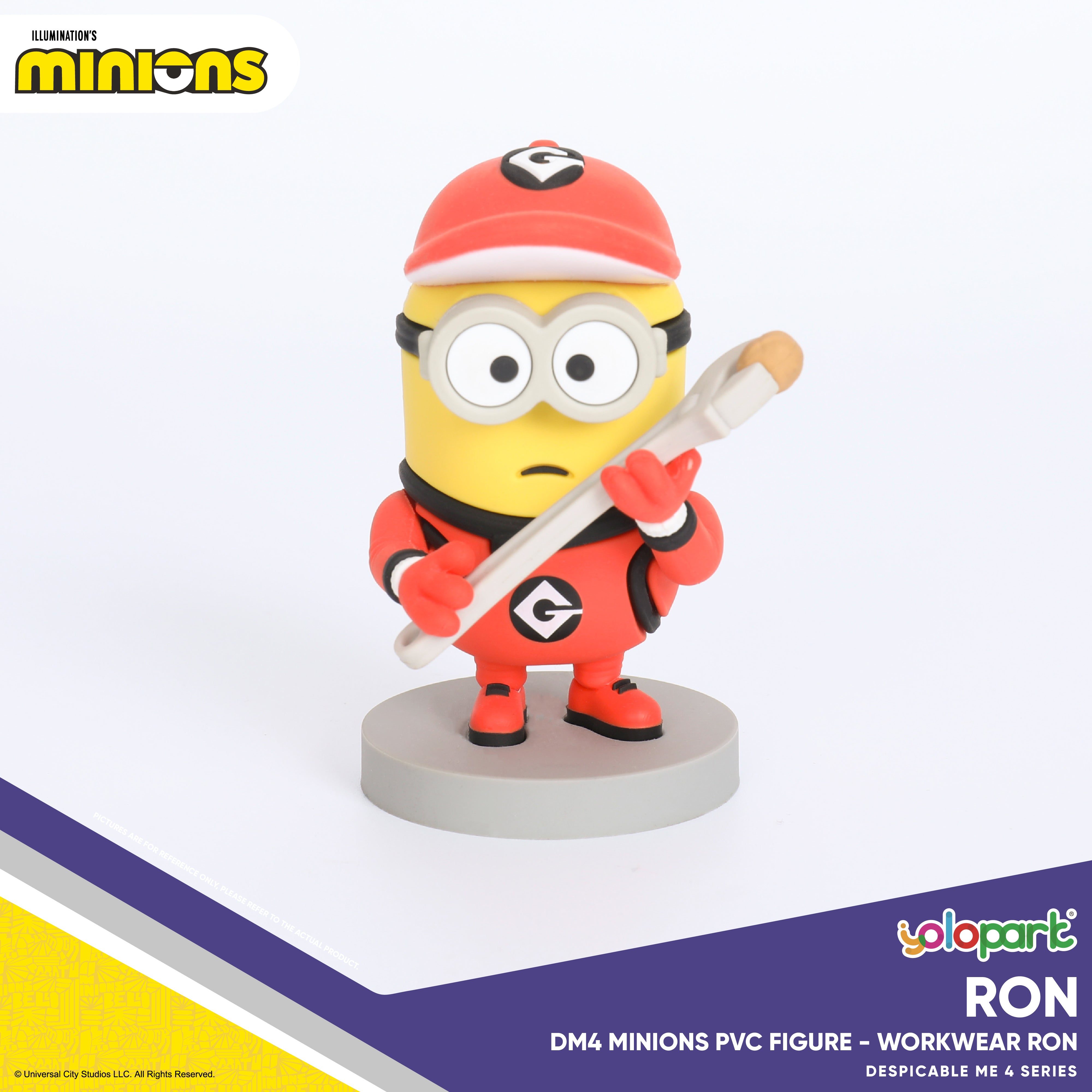 Despicable Me 4 Minions Toys - Secret Agents / Pit Crew Series