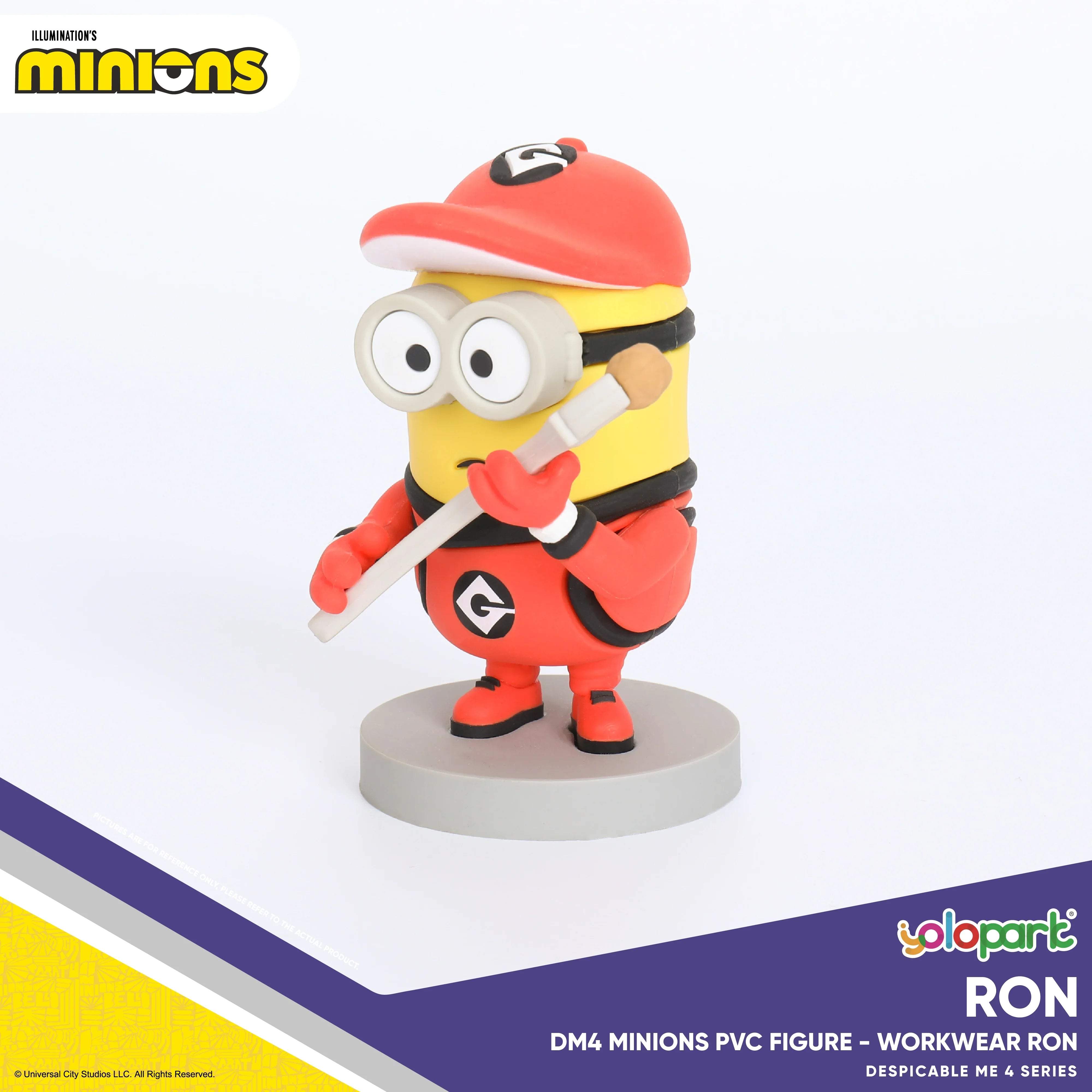 Despicable Me 4 Minions Toys - Secret Agents / Pit Crew Series