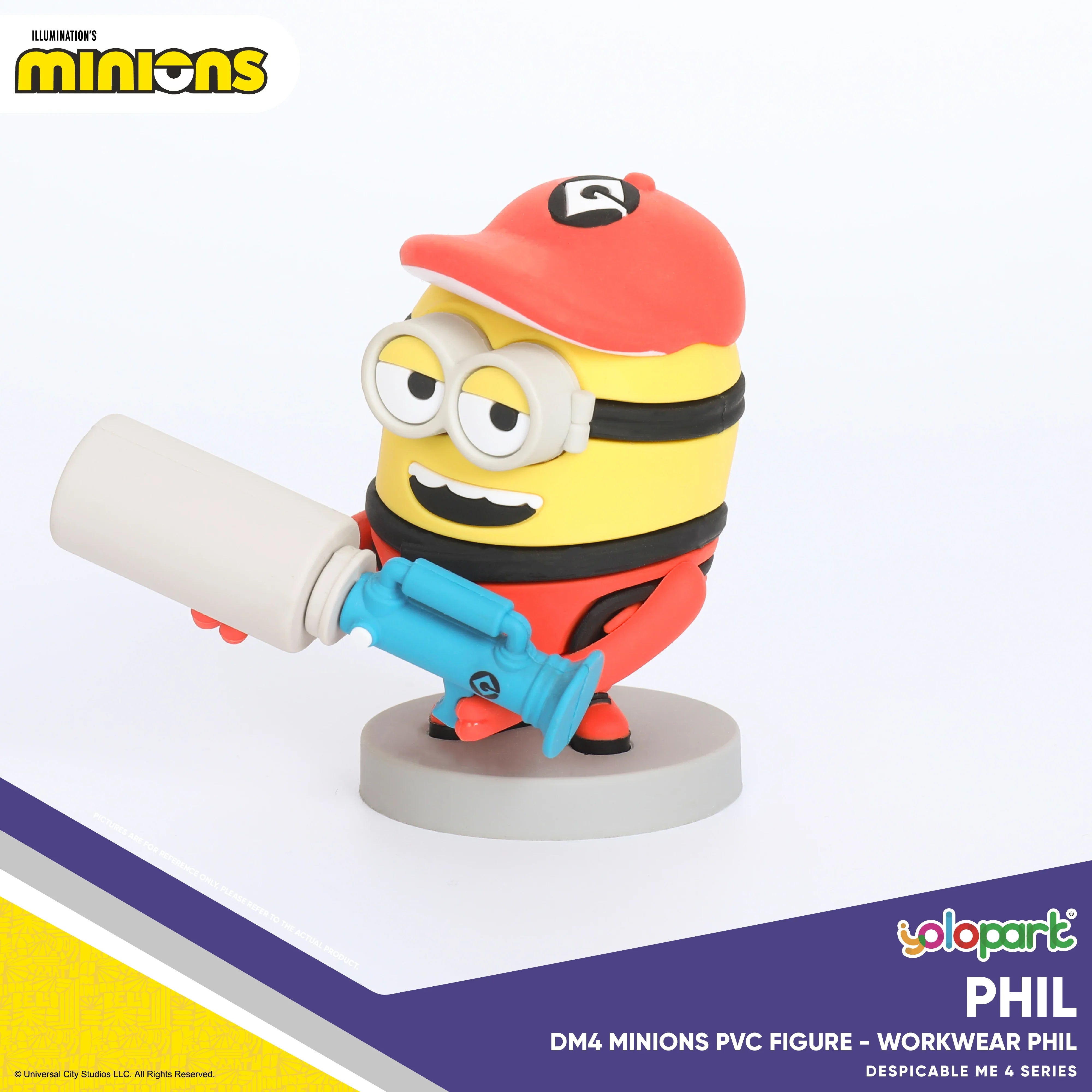 Despicable Me 4 Minions Toys - Secret Agents / Pit Crew Series