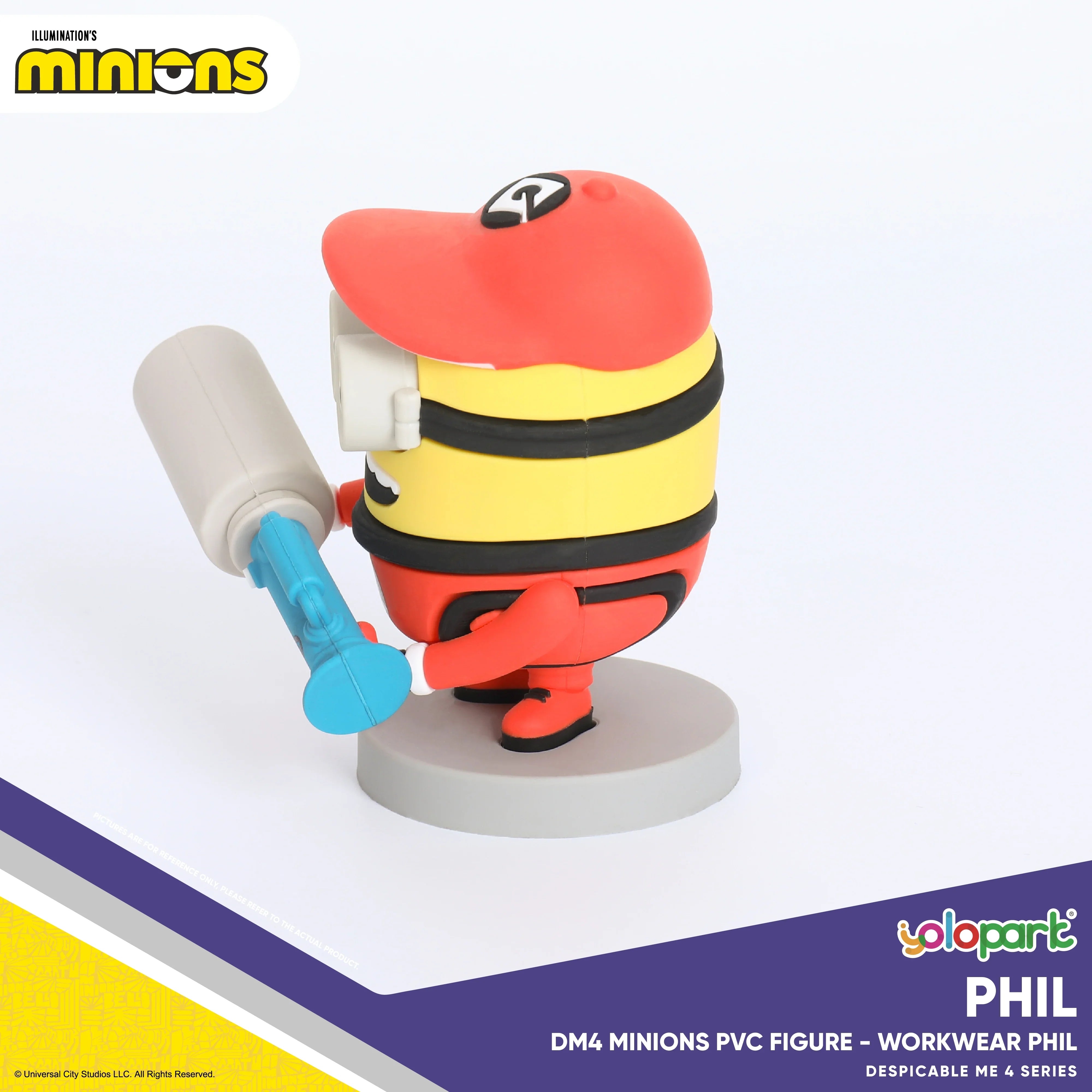 Despicable Me 4 Minions Toys - Secret Agents / Pit Crew Series