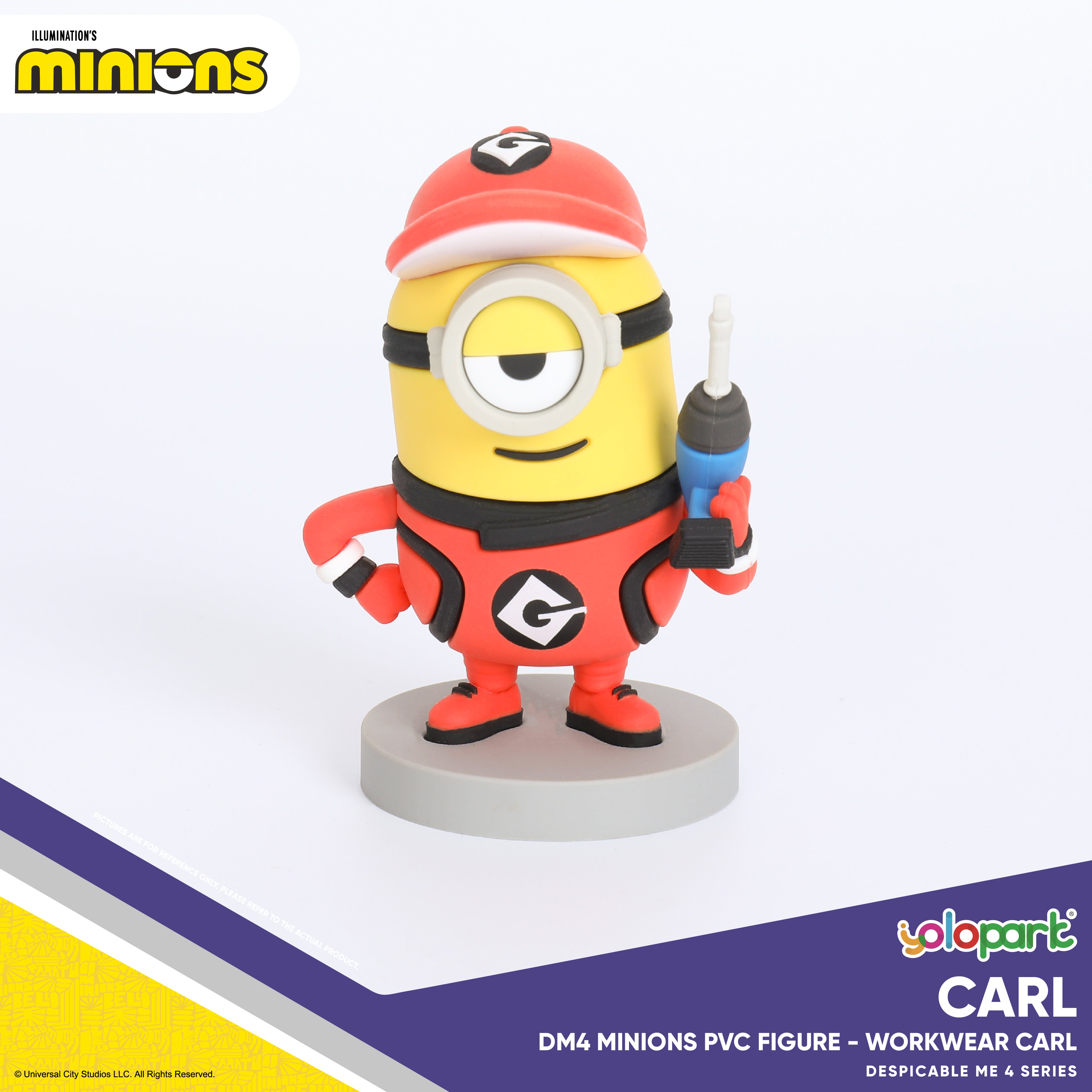 Despicable Me 4 Minions Toys - Secret Agents / Pit Crew Series