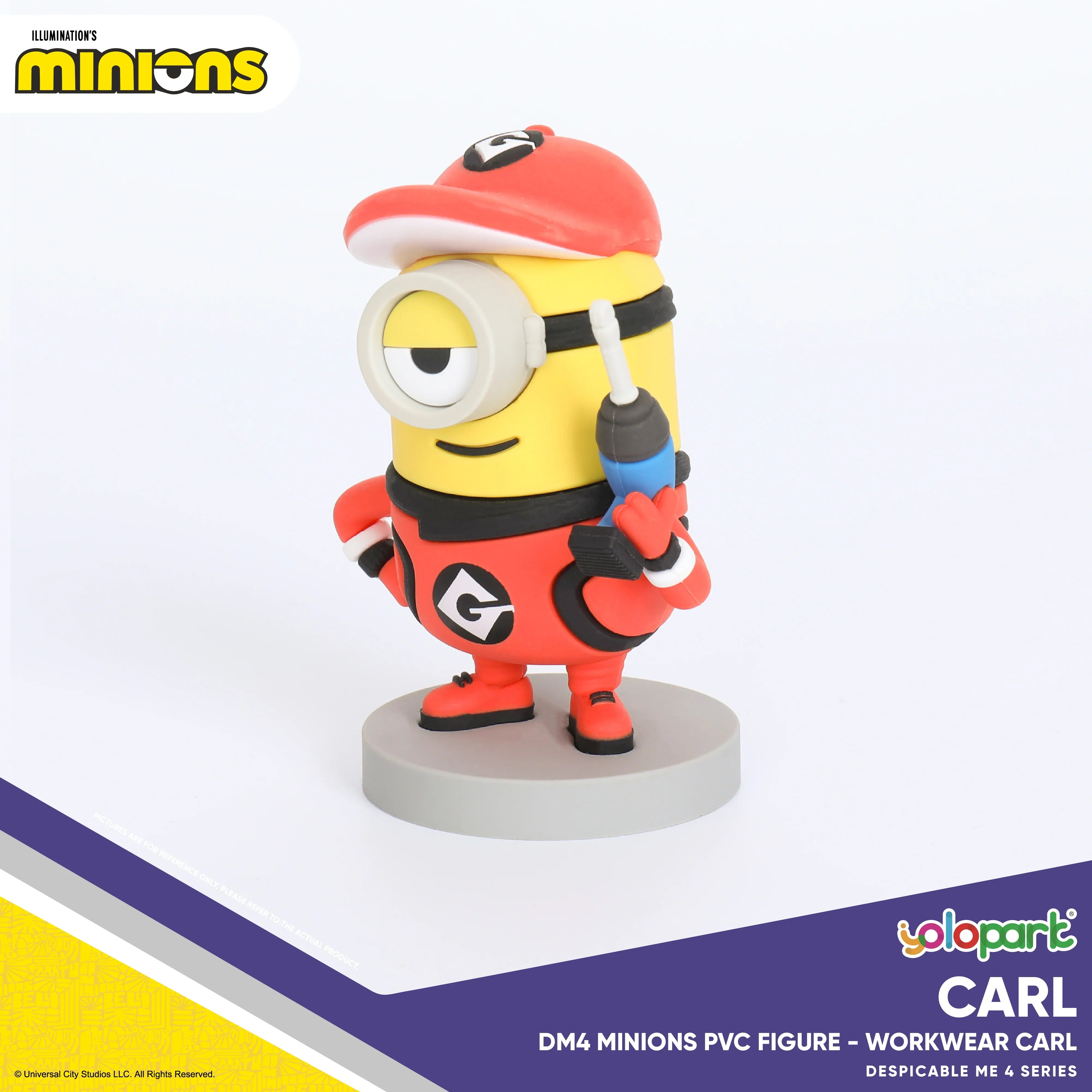 Despicable Me 4 Minions Toys - Secret Agents / Pit Crew Series