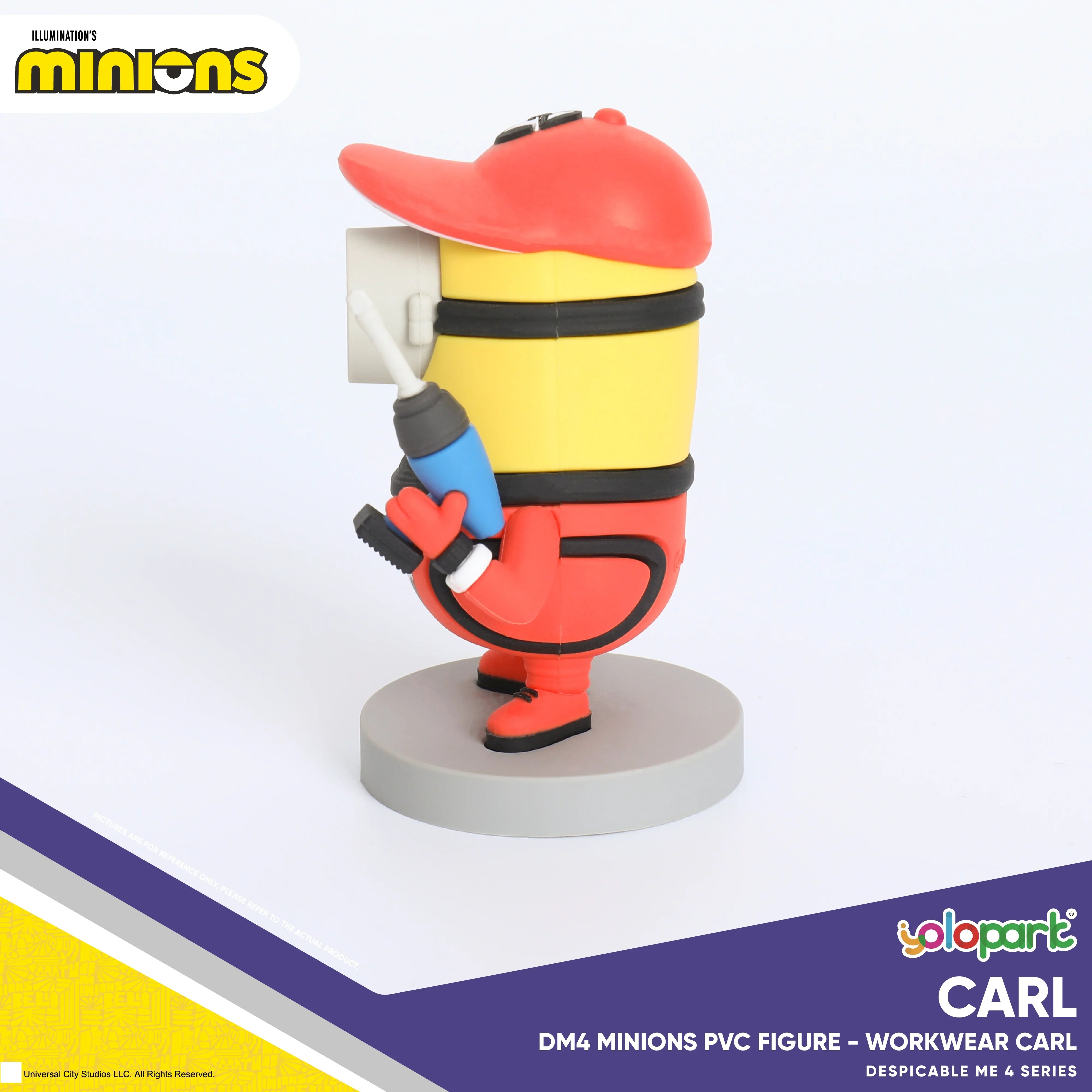 Despicable Me 4 Minions Toys - Secret Agents / Pit Crew Series