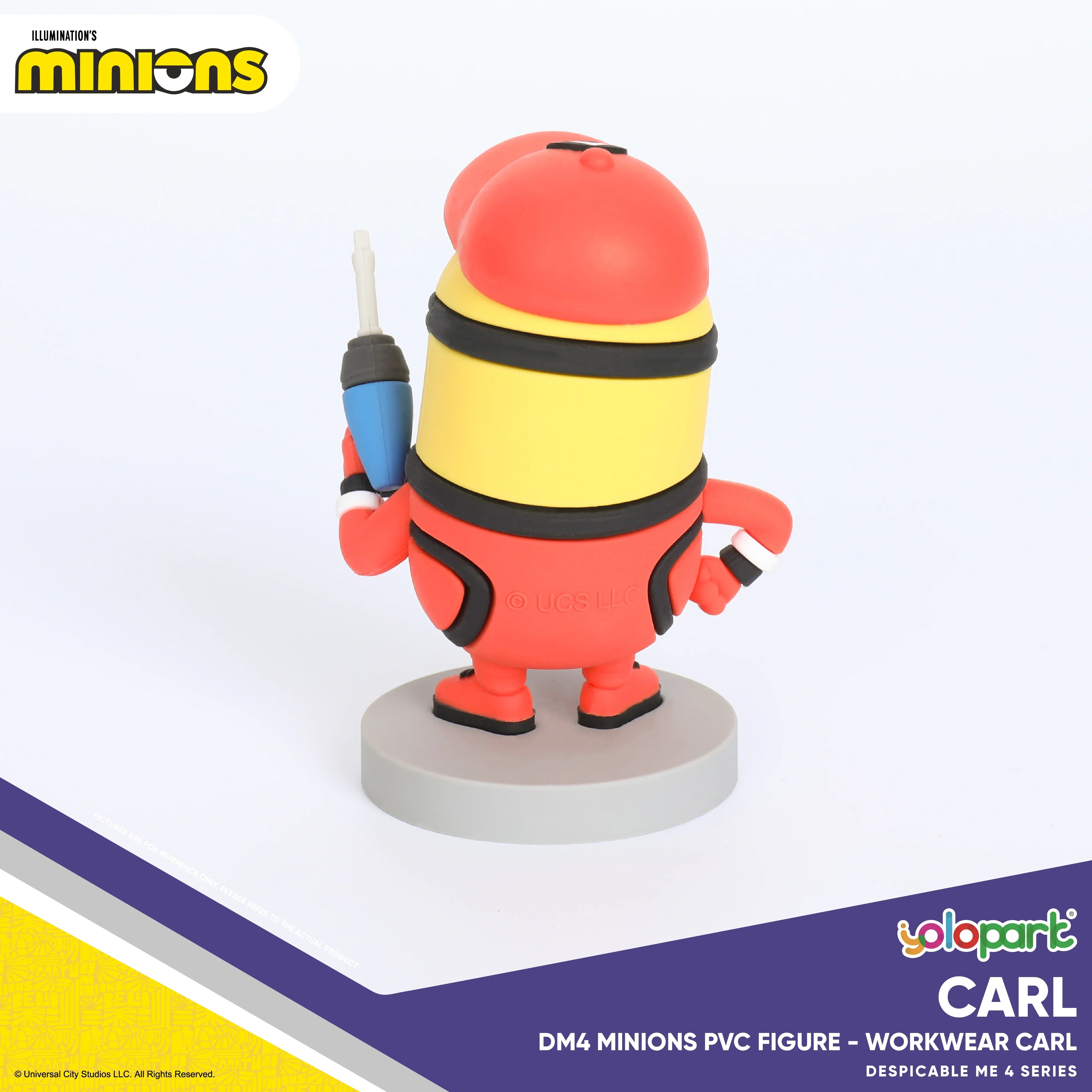 Despicable Me 4 Minions Toys - Secret Agents / Pit Crew Series