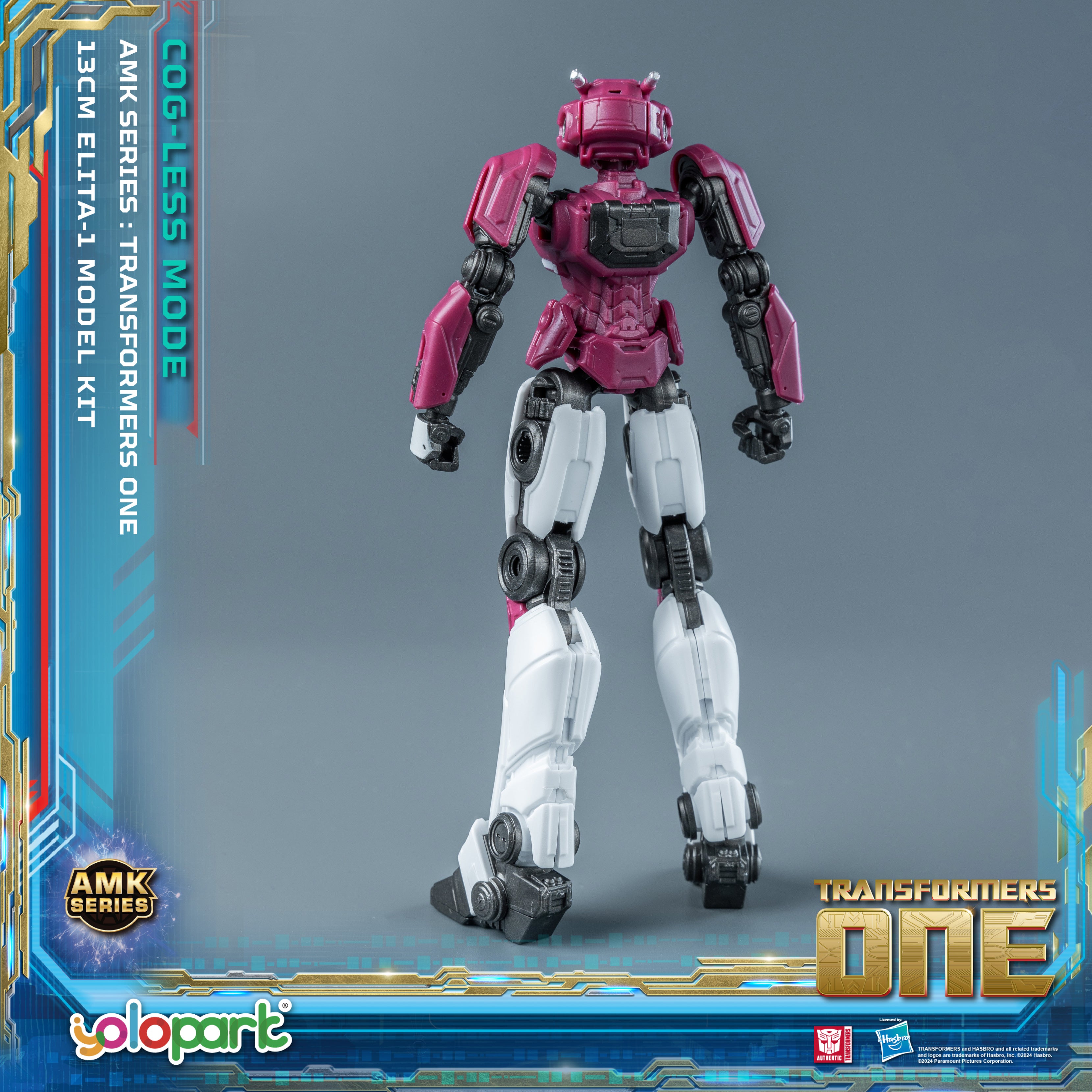 Transformers ONE - 13cm Elita-1 Cog-less Mode Pre-assembled Toy - AMK Series - Yolopark