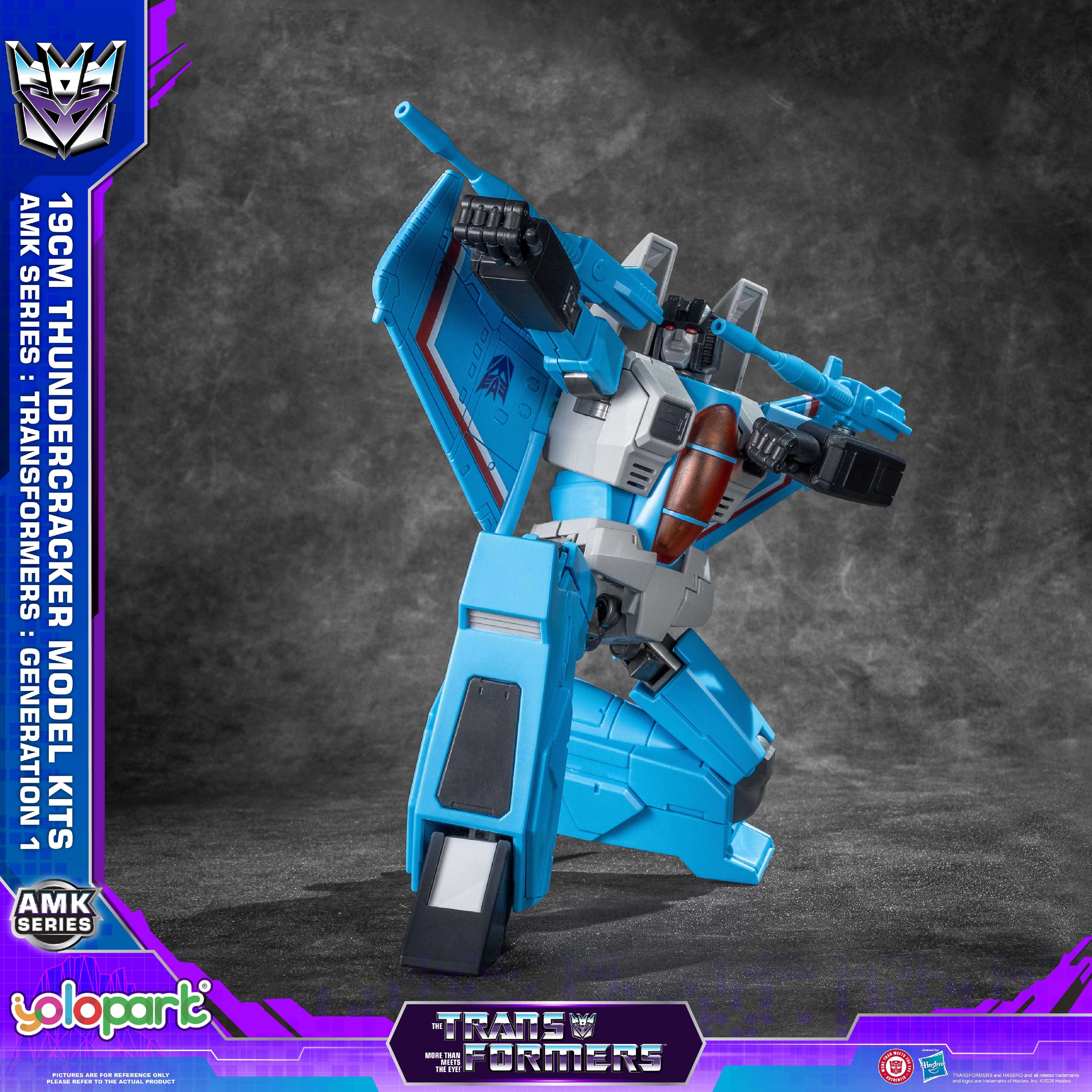 Transformers: Generation 1 - 19cm Thundercracker & Skywarp Model Kit Set - AMK Series