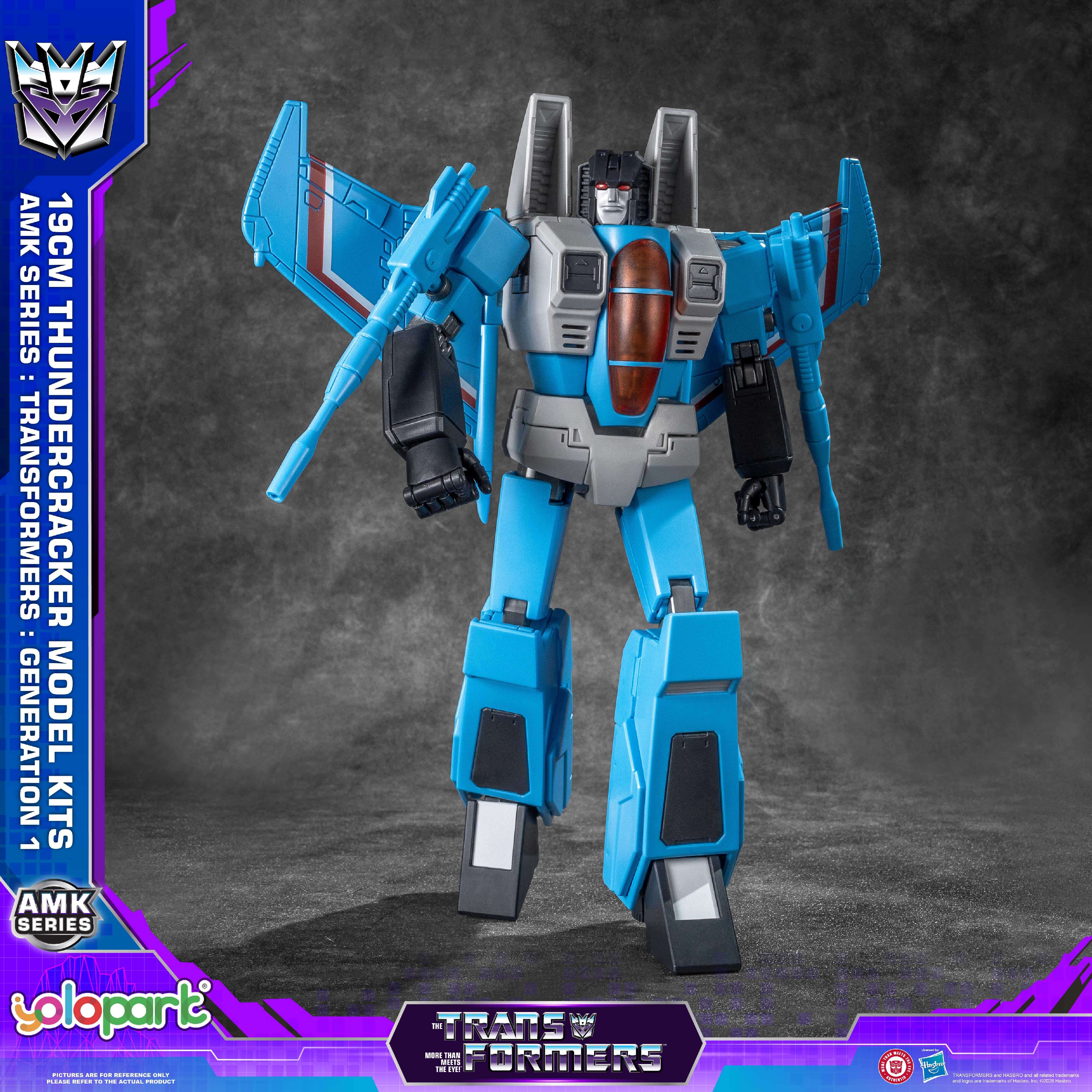 Transformers: Generation 1 - 19cm Thundercracker & Skywarp Model Kit Set - AMK Series