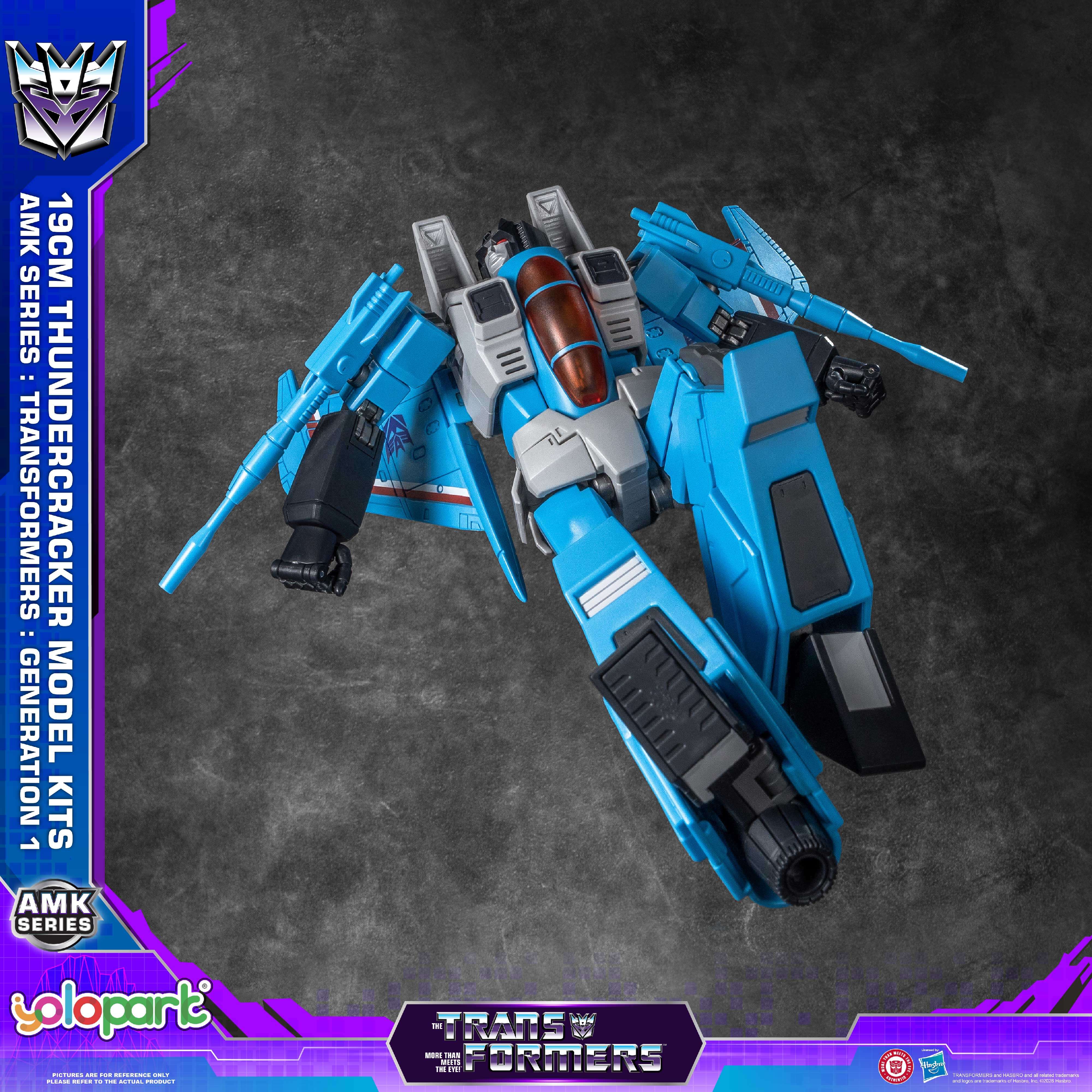 Transformers: Generation 1 - 19cm Thundercracker & Skywarp Model Kit Set - AMK Series
