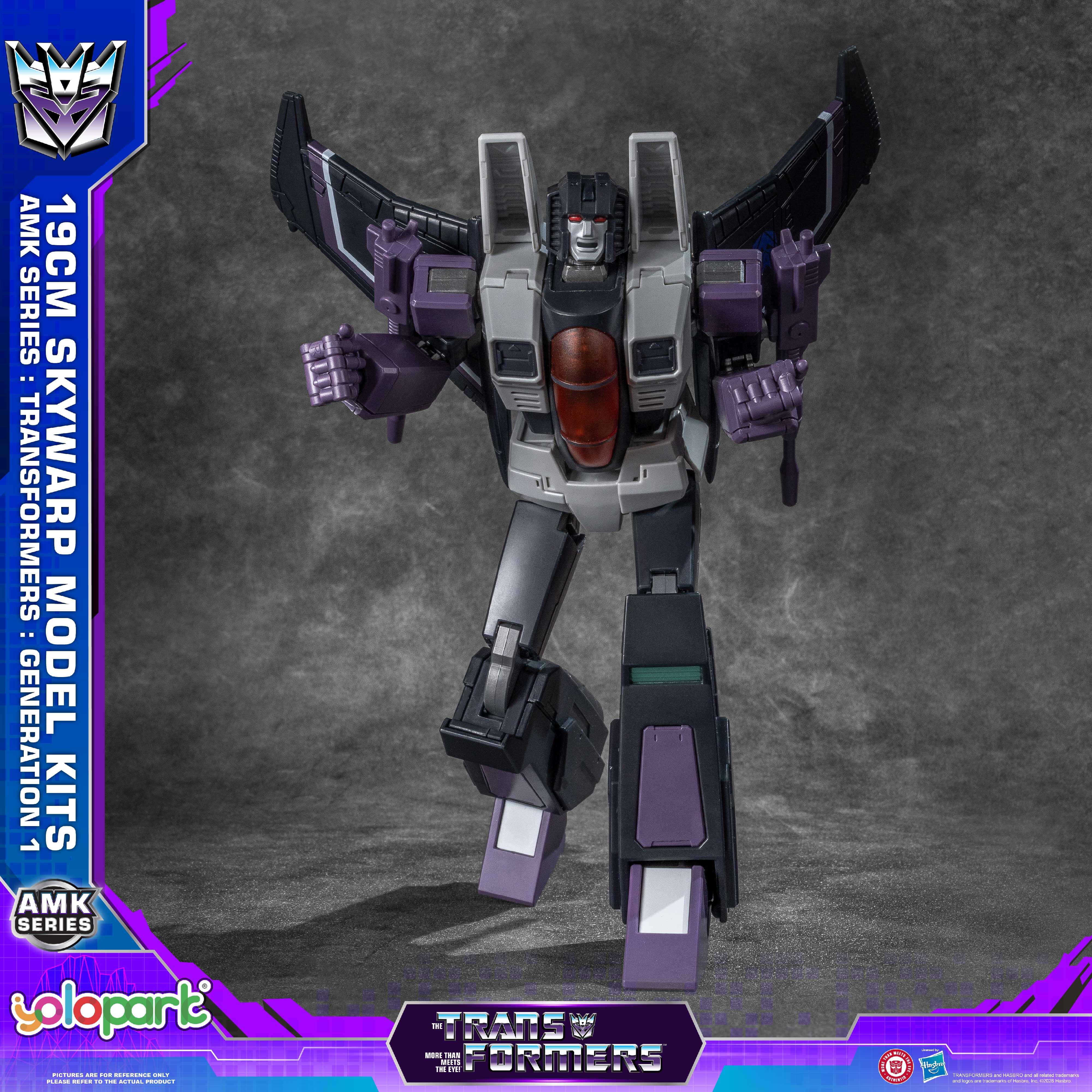 Transformers: Generation 1 - 19cm Thundercracker & Skywarp Model Kit Set - AMK Series