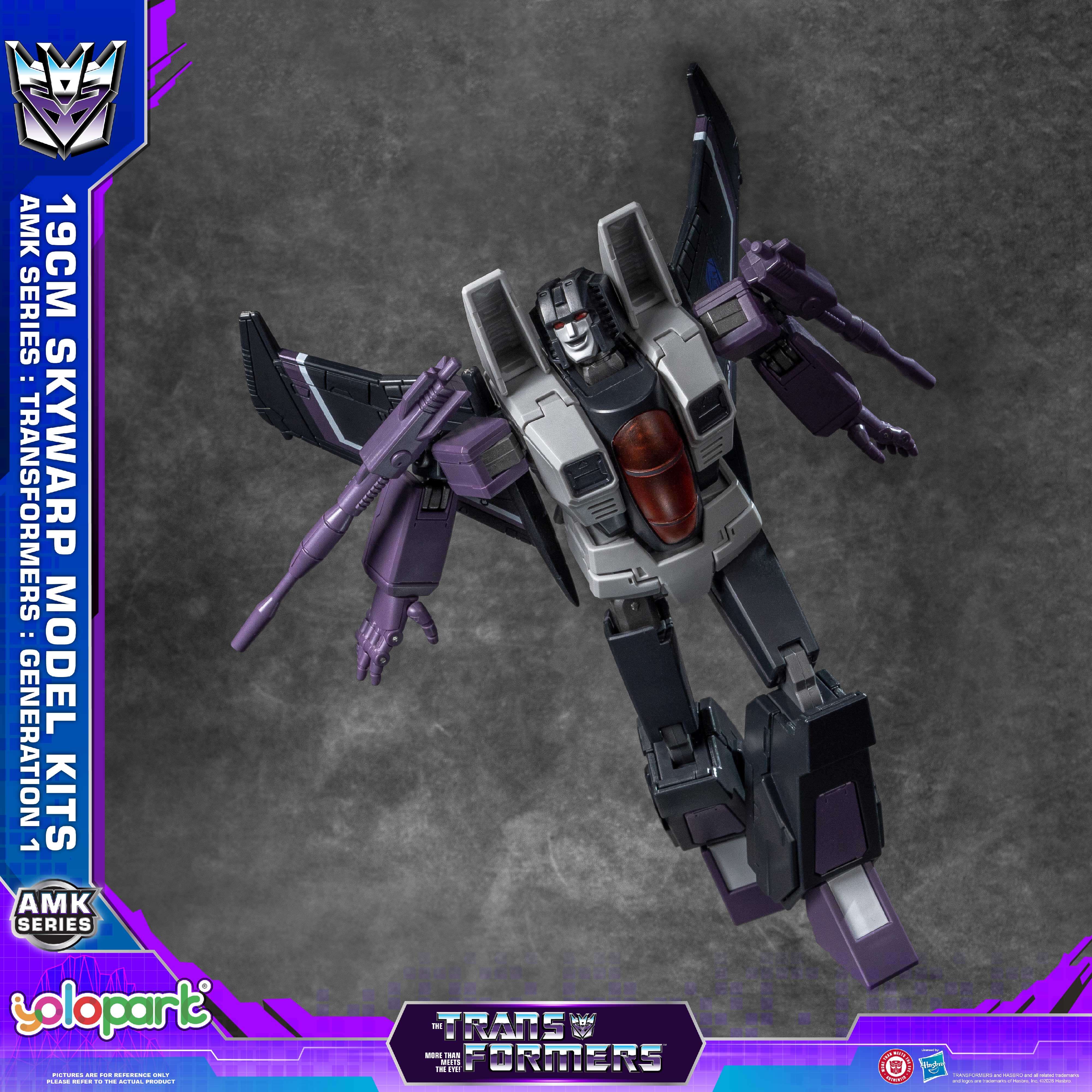 Transformers: Generation 1 - 19cm Thundercracker & Skywarp Model Kit Set - AMK Series