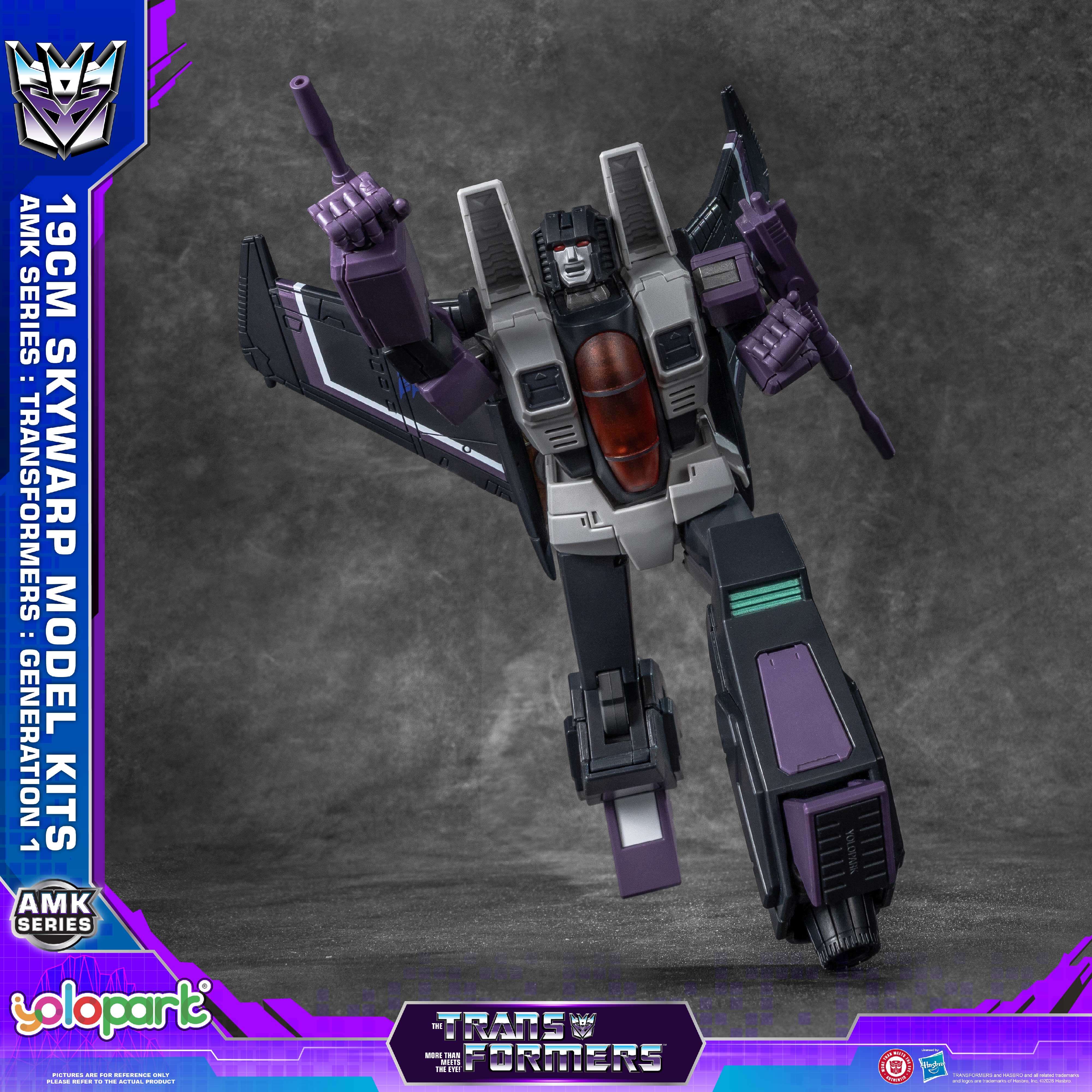 Transformers: Generation 1 - 19cm Thundercracker & Skywarp Model Kit Set - AMK Series