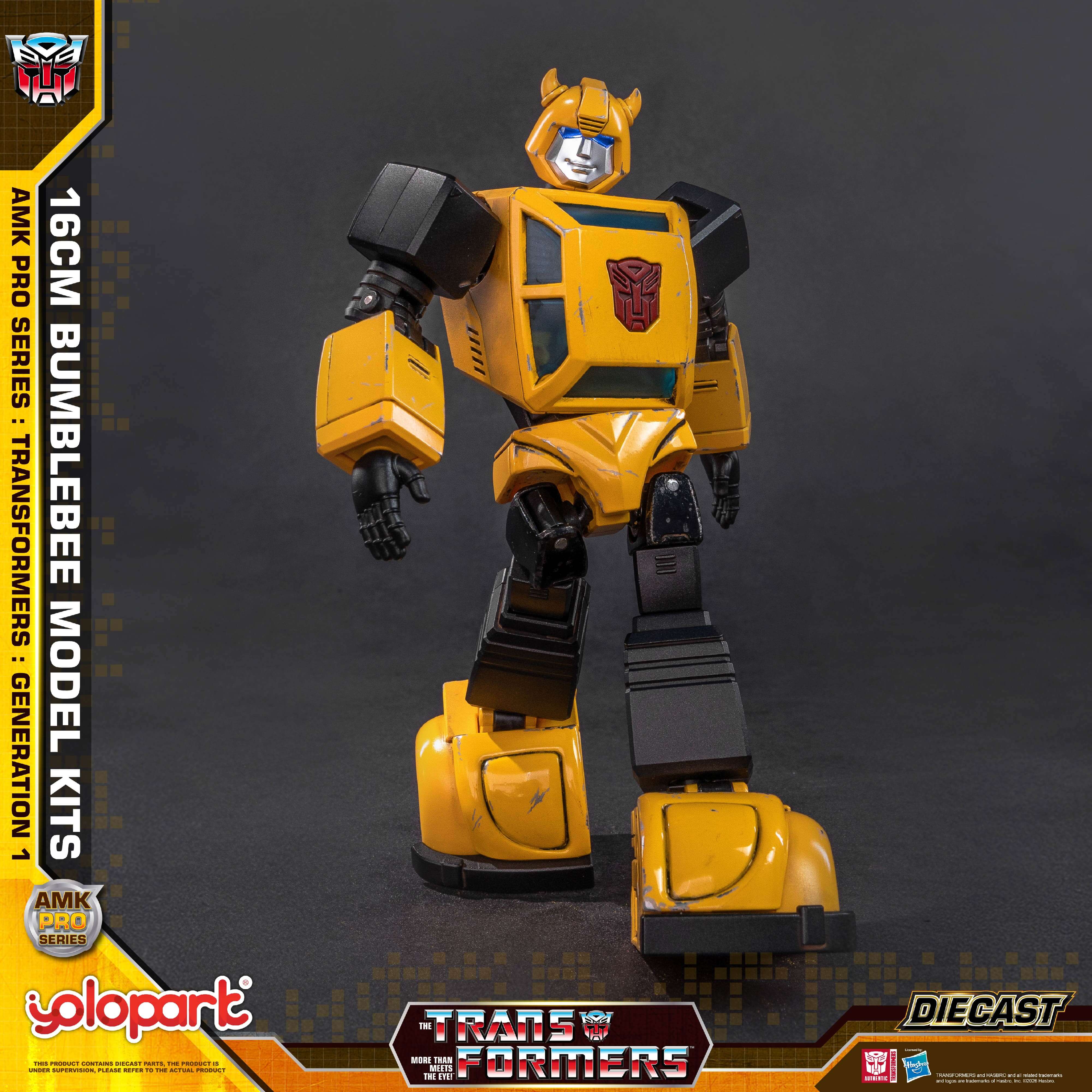 Transformers: Generation 1 - 16cm Bumblebee Model Kit - AMK PRO Series