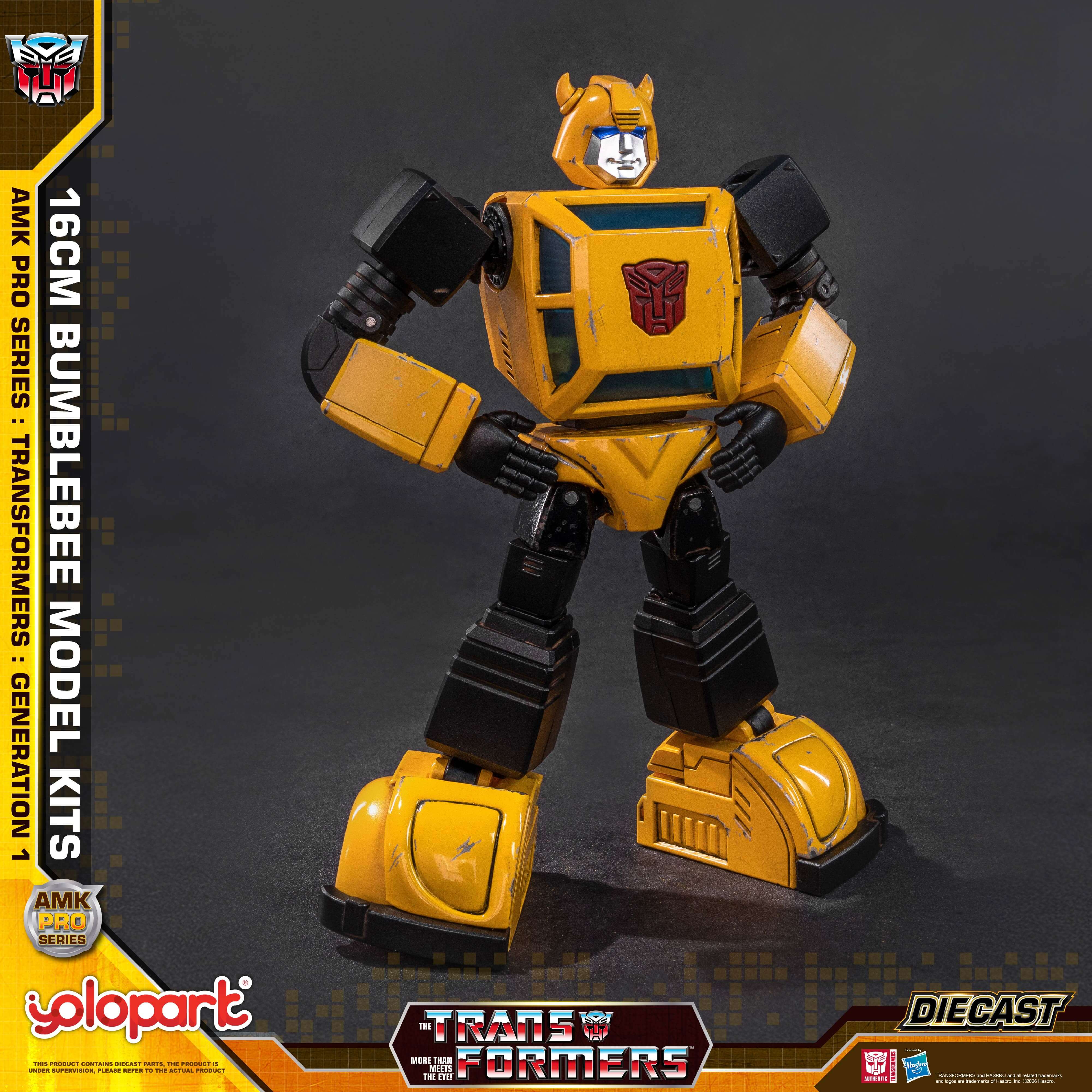Transformers: Generation 1 - 16cm Bumblebee Model Kit - AMK PRO Series