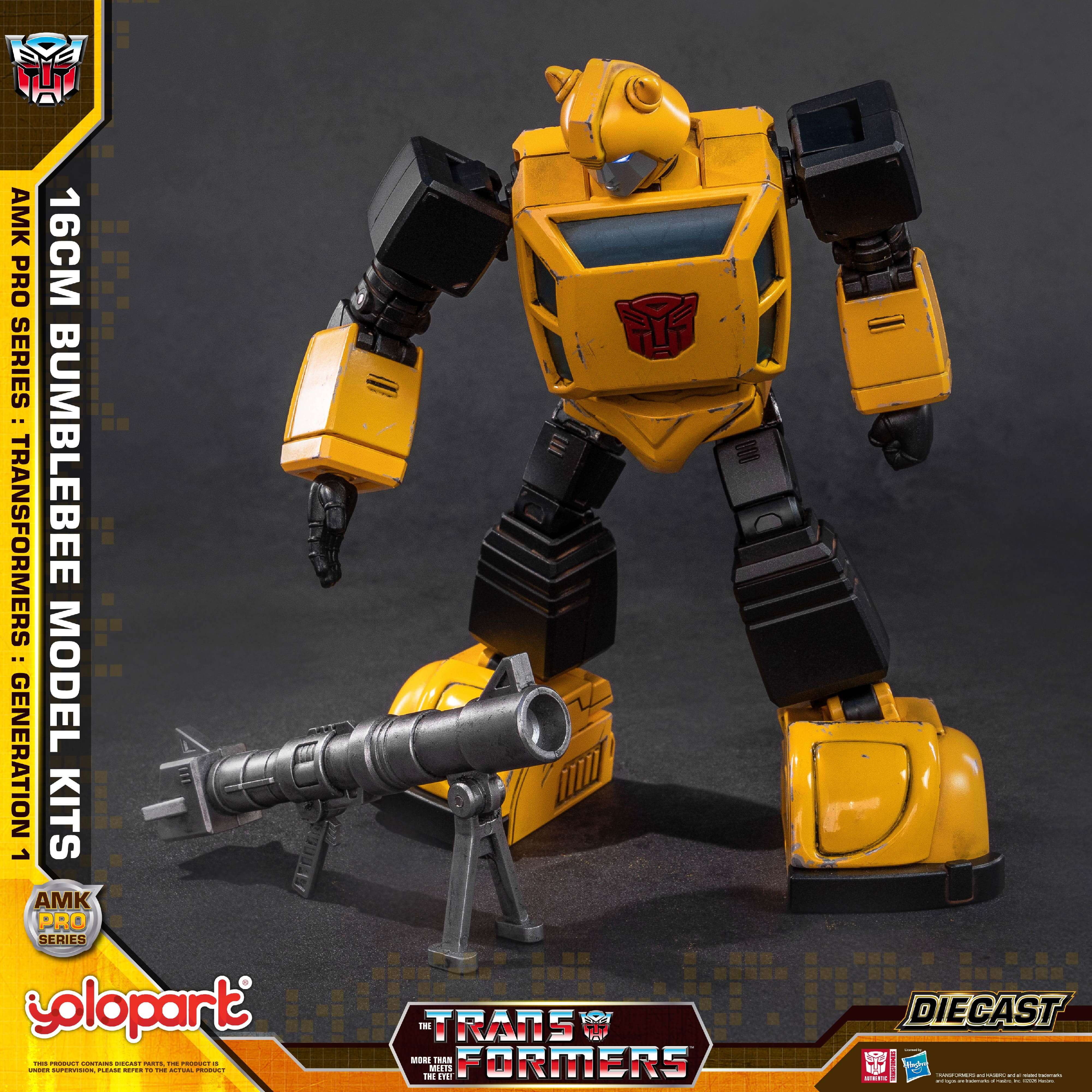 Transformers: Generation 1 - 16cm Bumblebee Model Kit - AMK PRO Series
