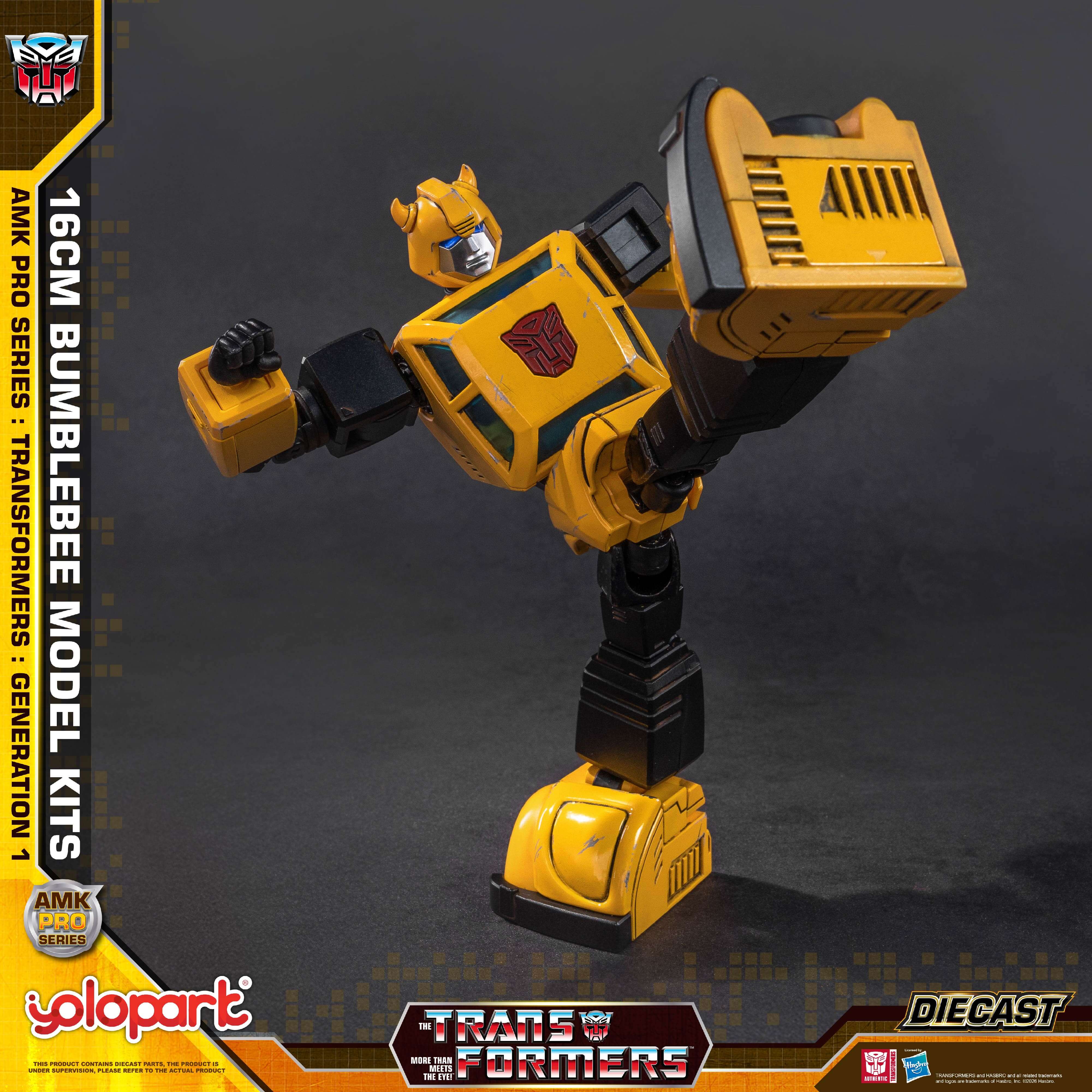 Transformers: Generation 1 - 16cm Bumblebee Model Kit - AMK PRO Series