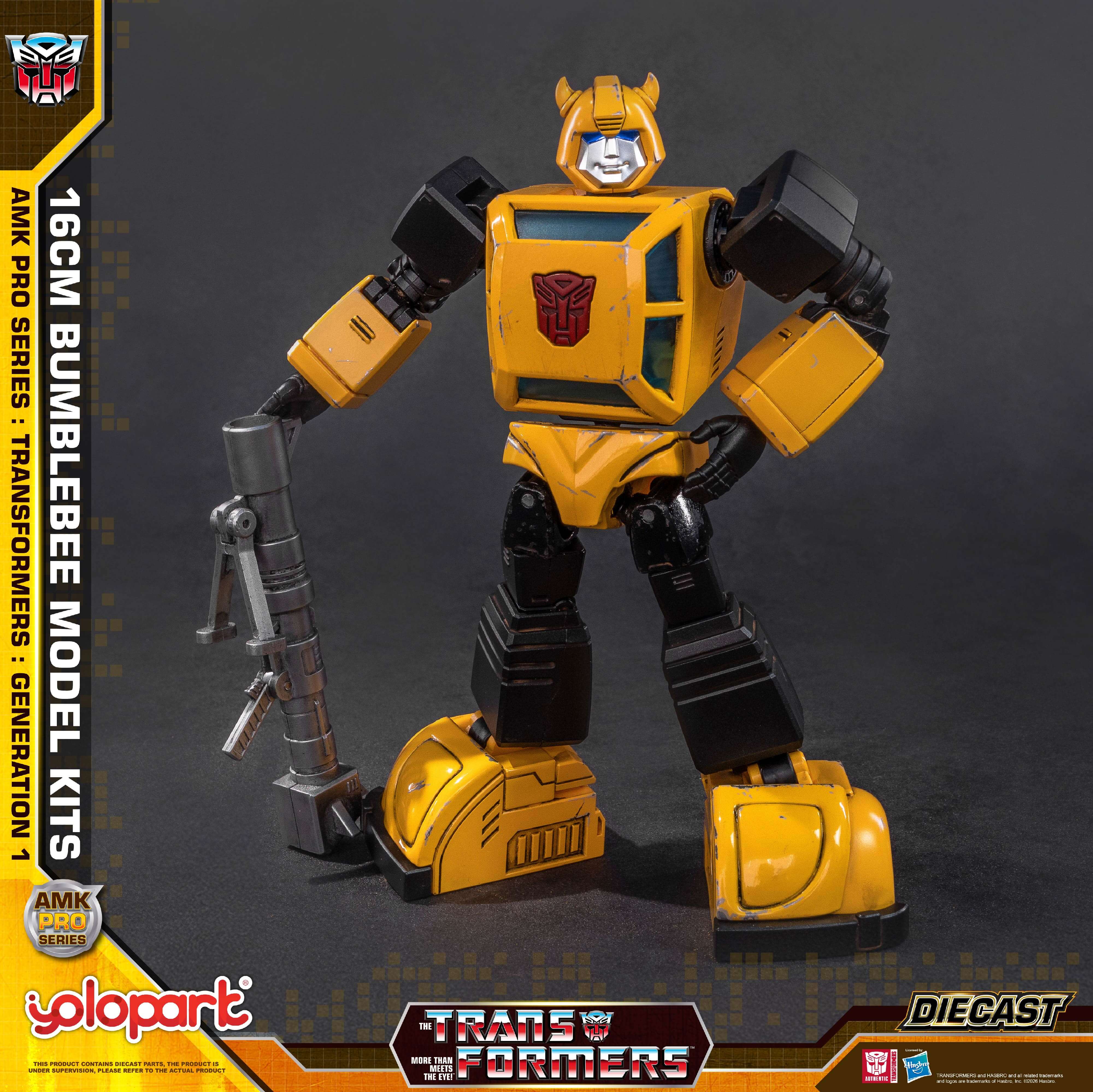 Transformers: Generation 1 - 16cm Bumblebee Model Kit - AMK PRO Series