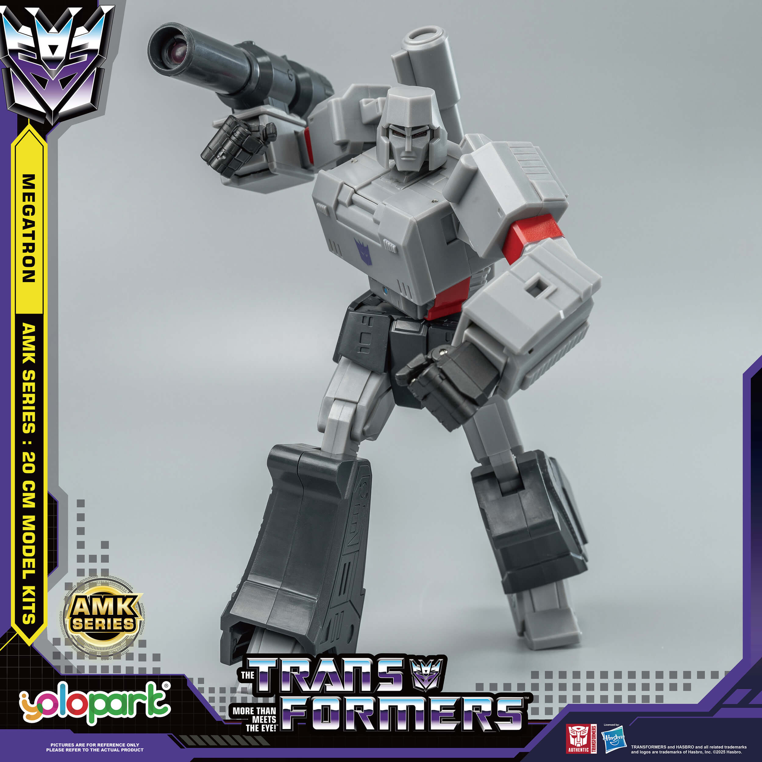 Transformers: Generation 1 - 20cm Megatron Model Kit - AMK Series