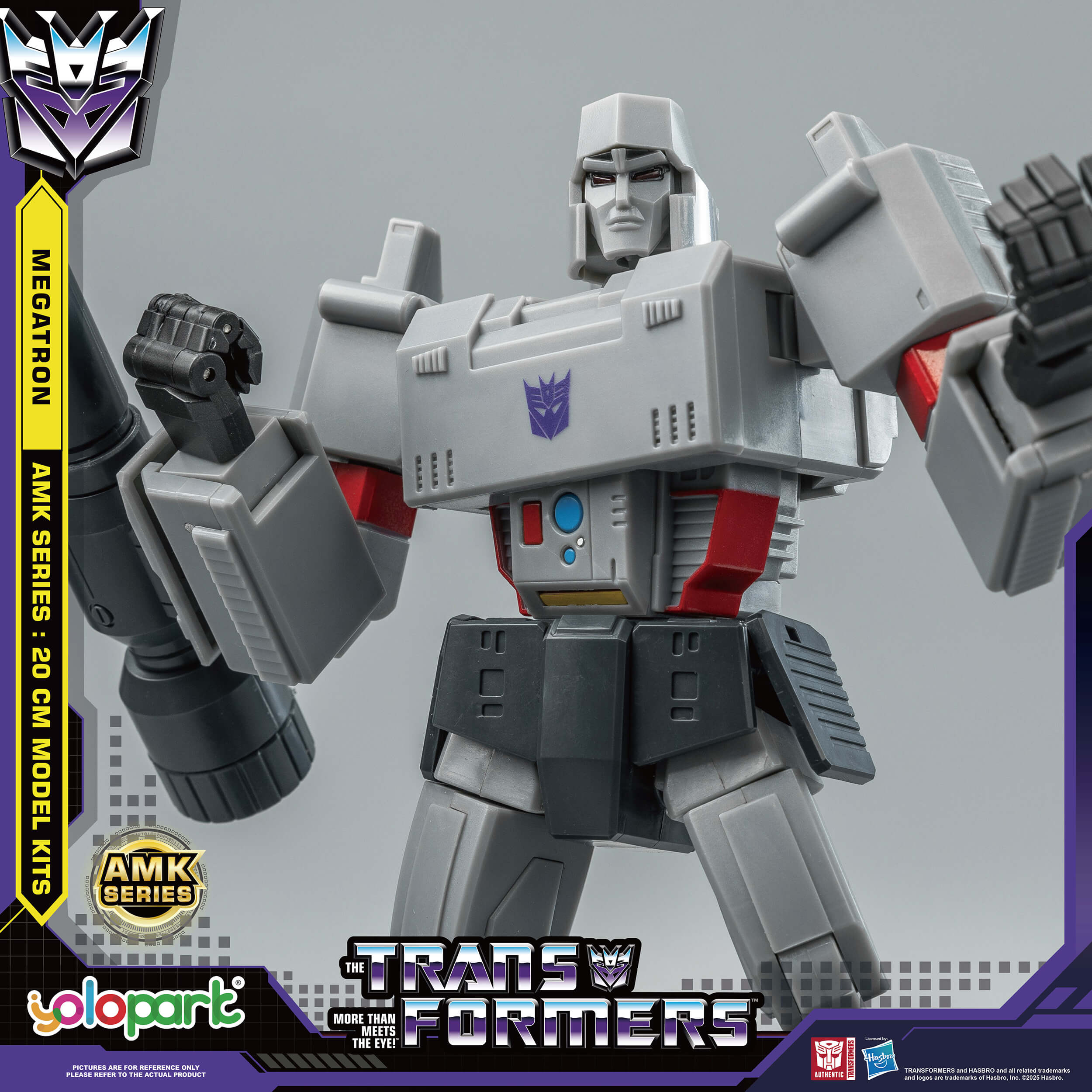 Transformers: Generation 1 - 20cm Megatron Model Kit - AMK Series