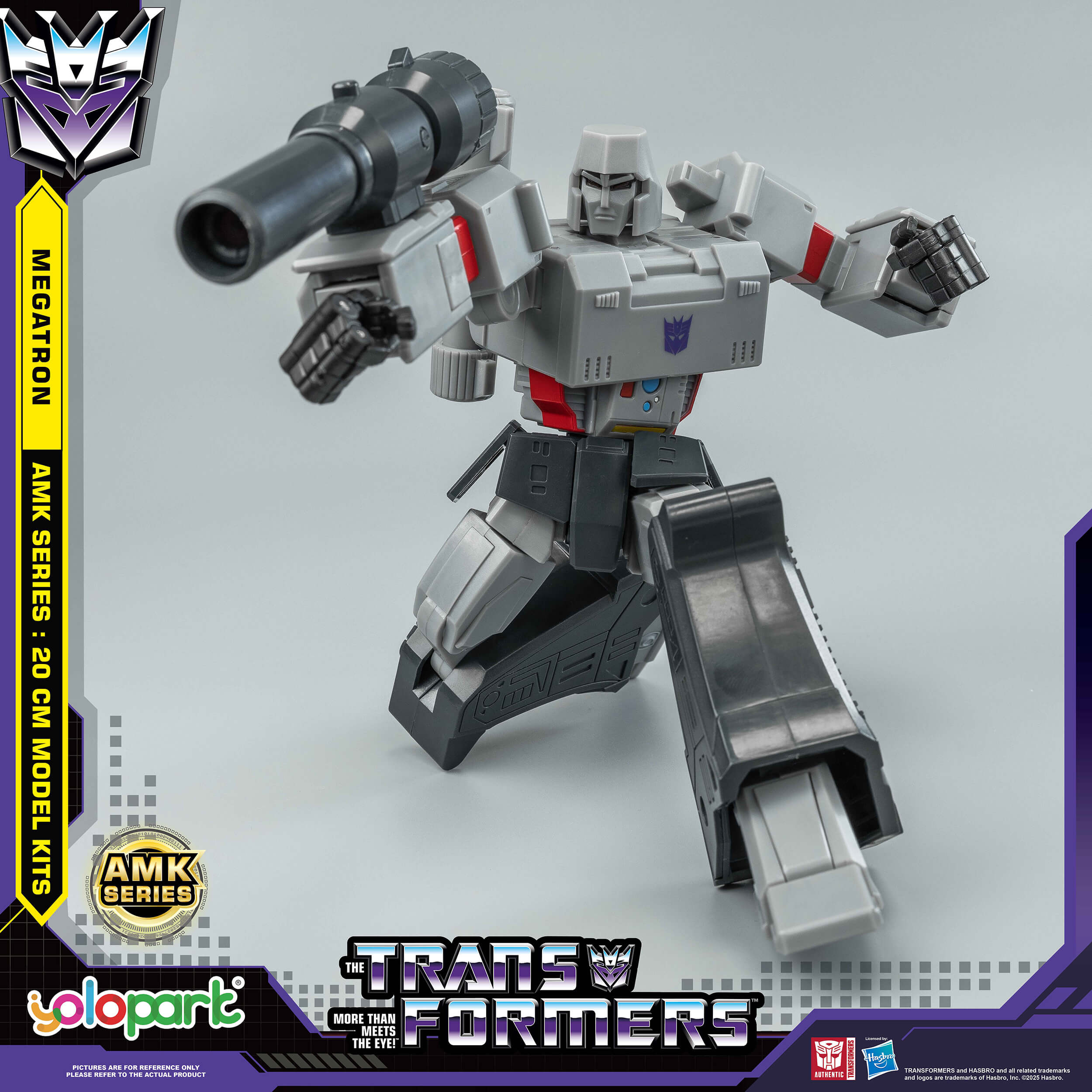 Transformers: Generation 1 - 20cm Megatron Model Kit - AMK Series