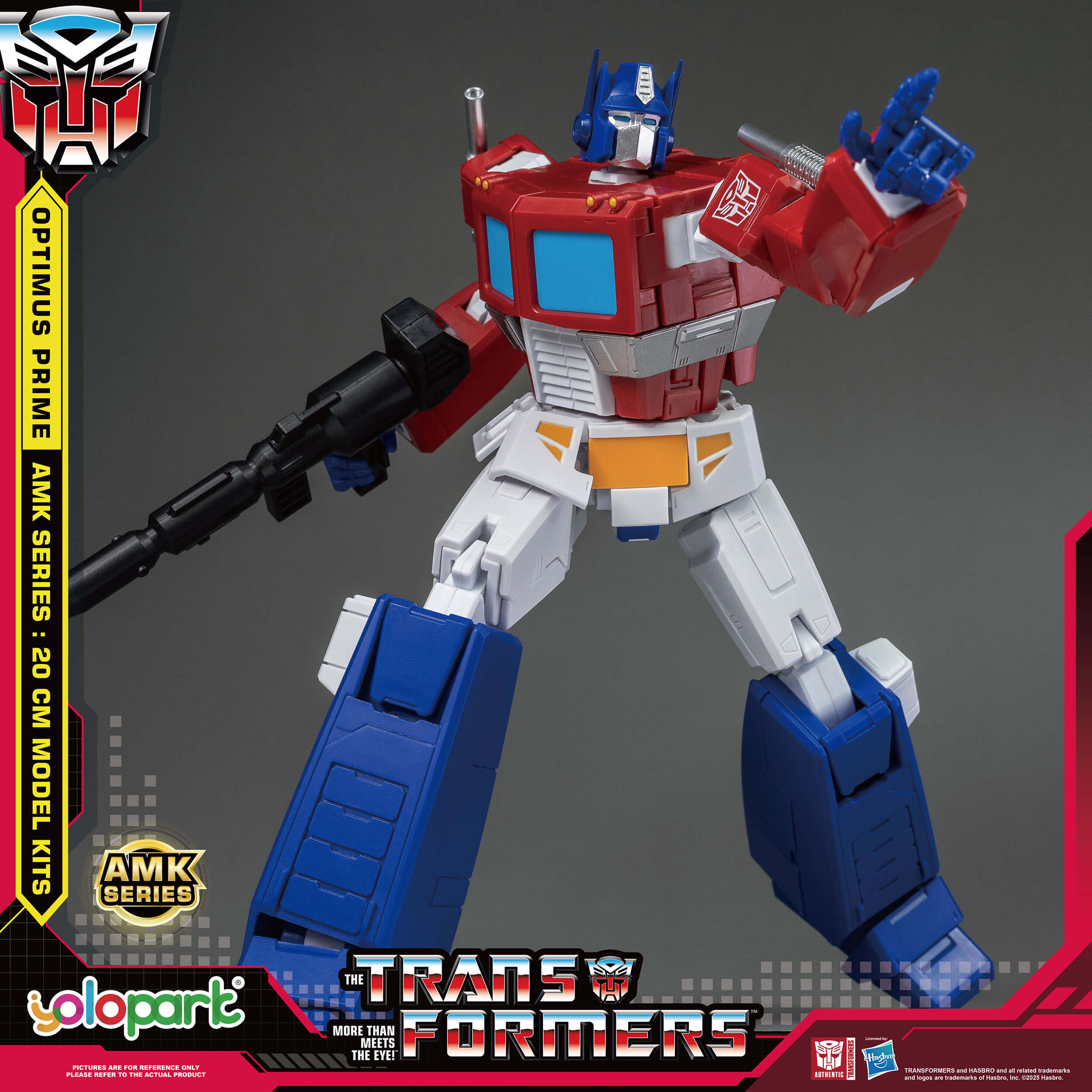 Transformers: Generation 1 - 20cm Optimus Prime Model Kit - AMK Series