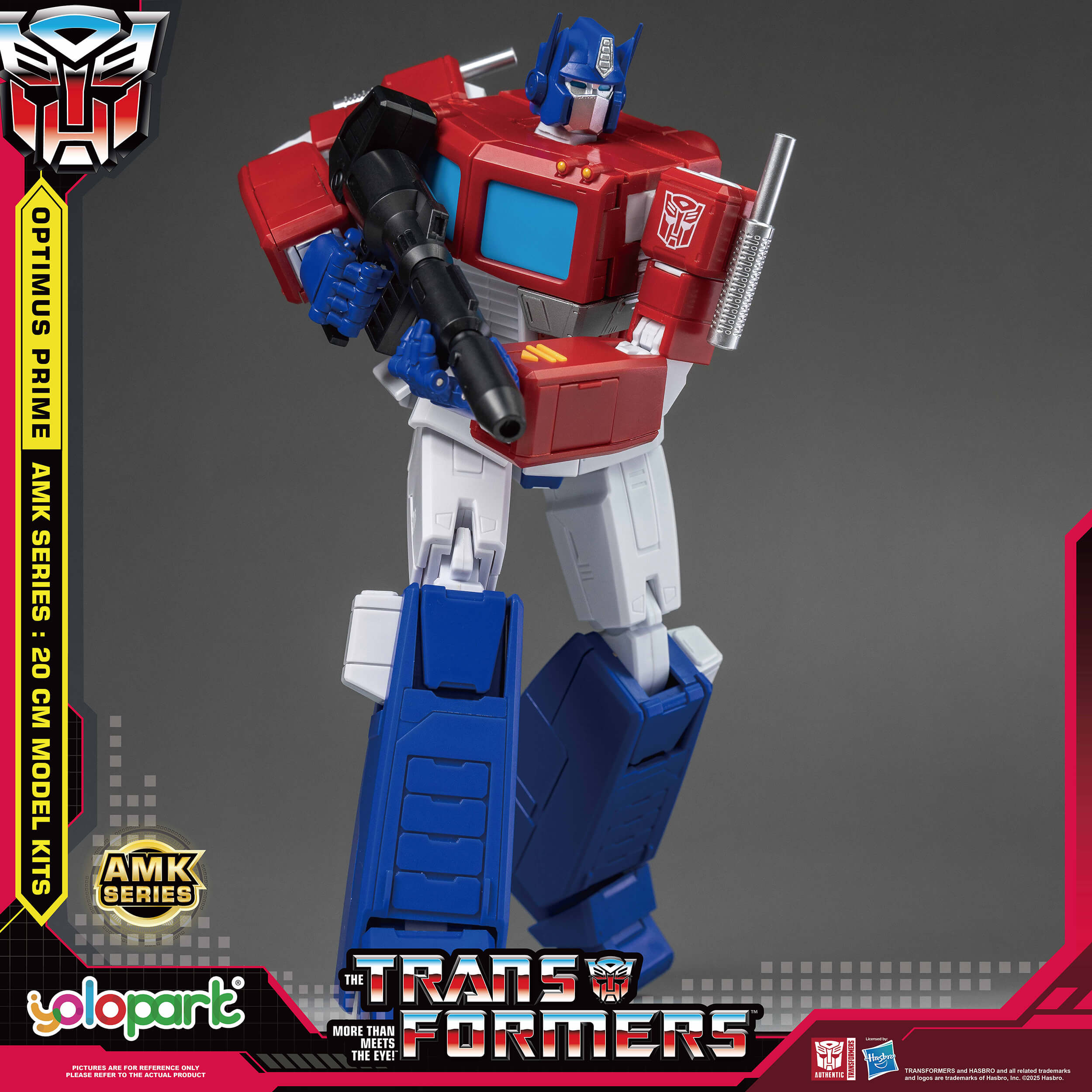 Transformers: Generation 1 - 20cm Optimus Prime Model Kit - AMK Series