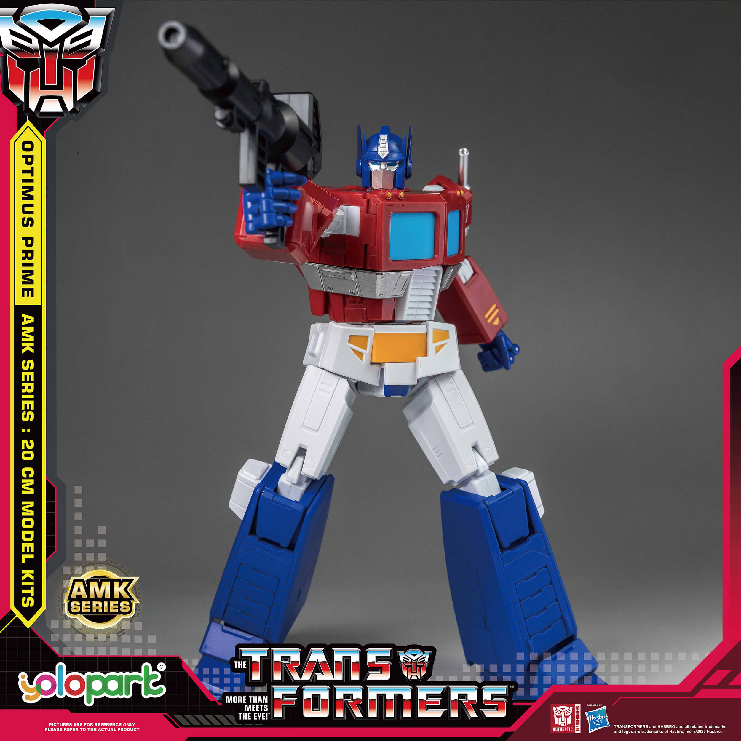 Transformers: Generation 1 - 20cm Optimus Prime Model Kit - AMK Series