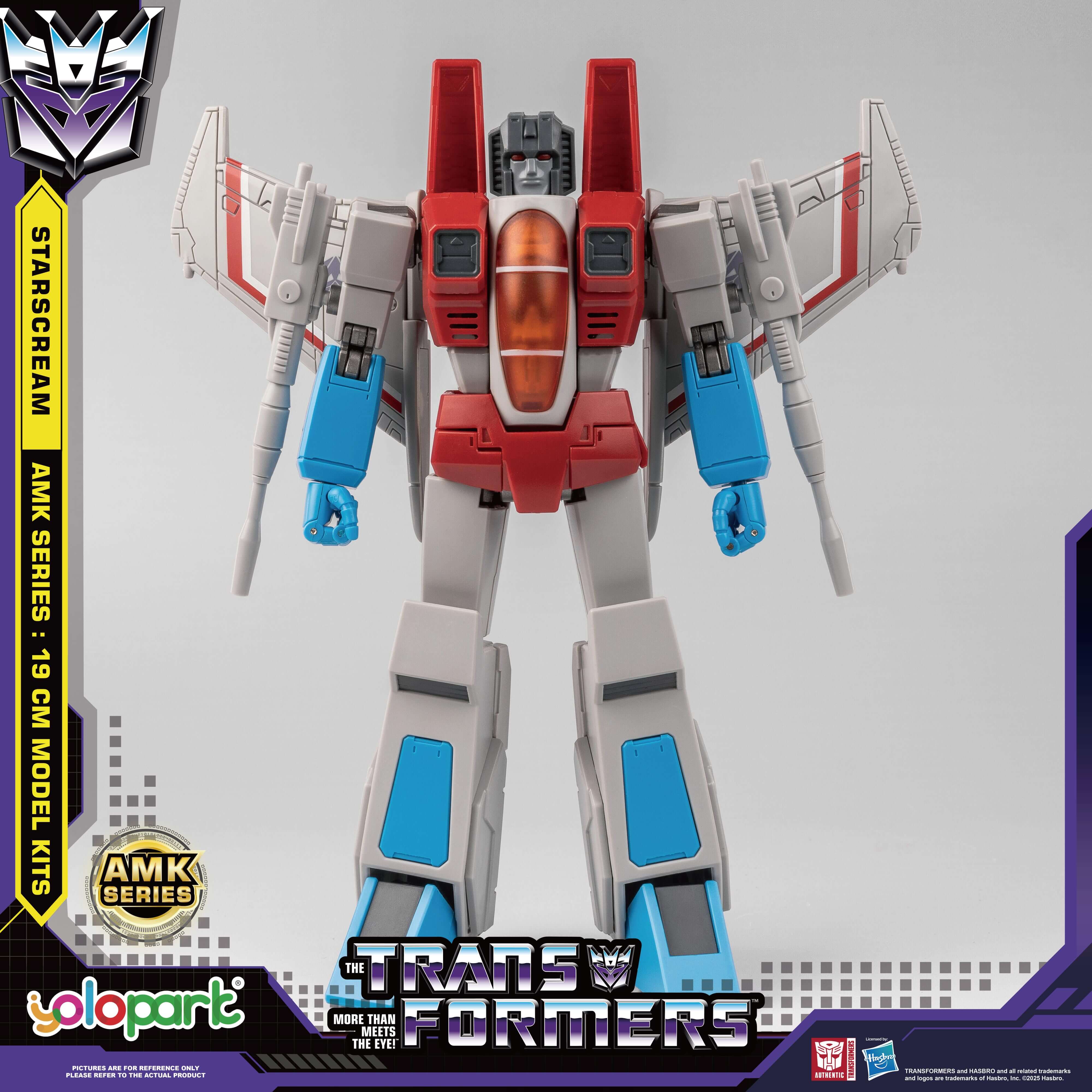 Transformers: Generation 1 - 19cm Starscream Model Kit - AMK Series