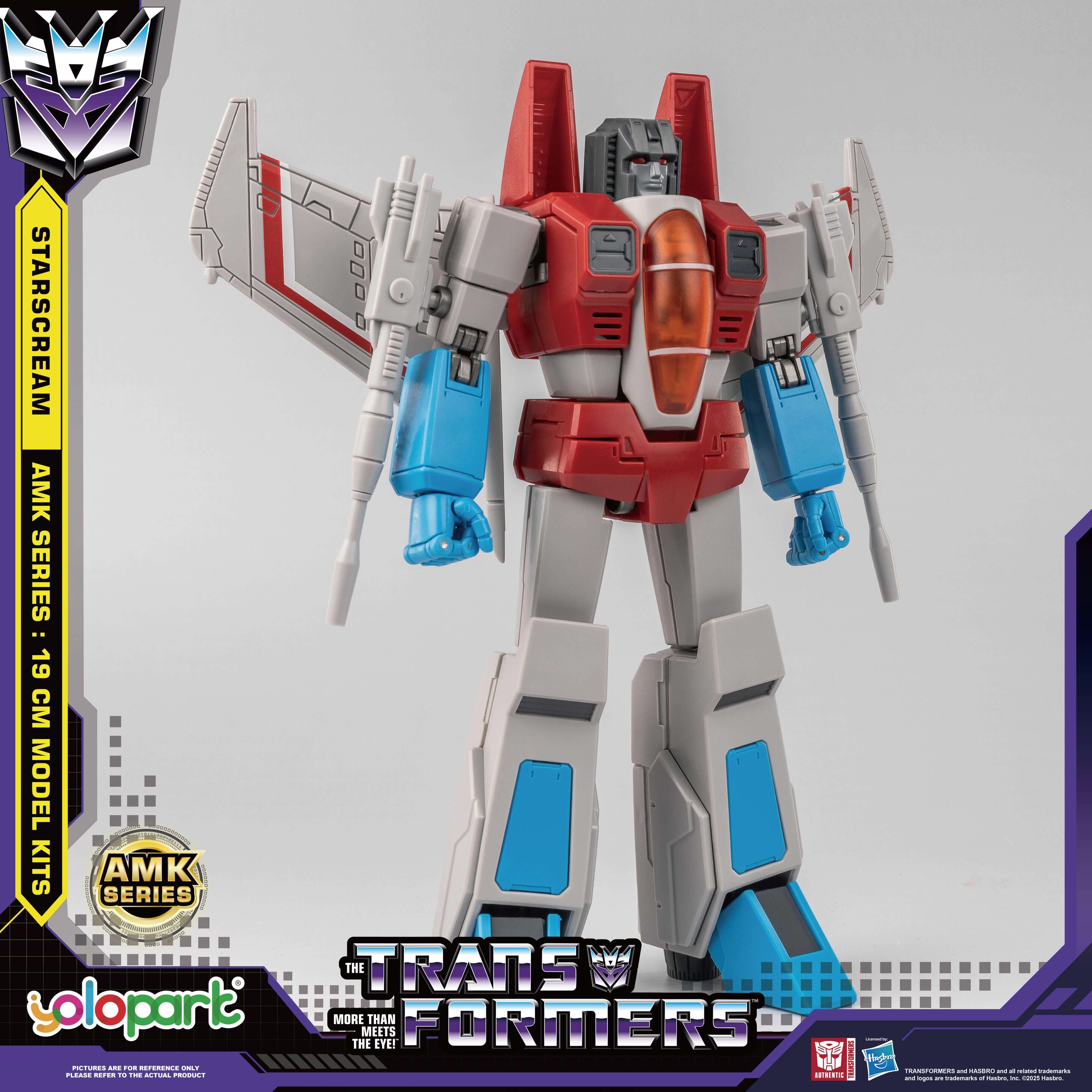 Transformers: Generation 1 - 19cm Starscream Model Kit - AMK Series