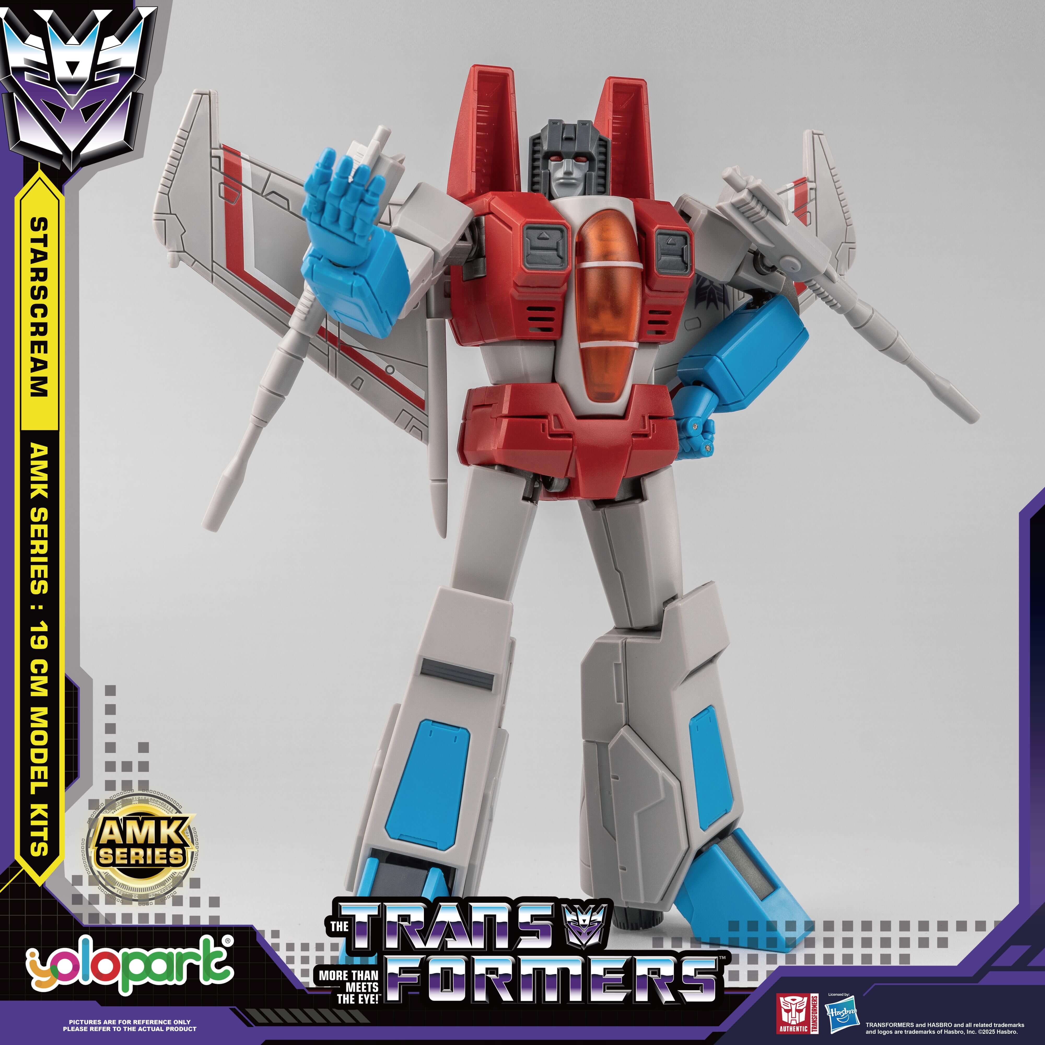 Transformers: Generation 1 - 19cm Starscream Model Kit - AMK Series