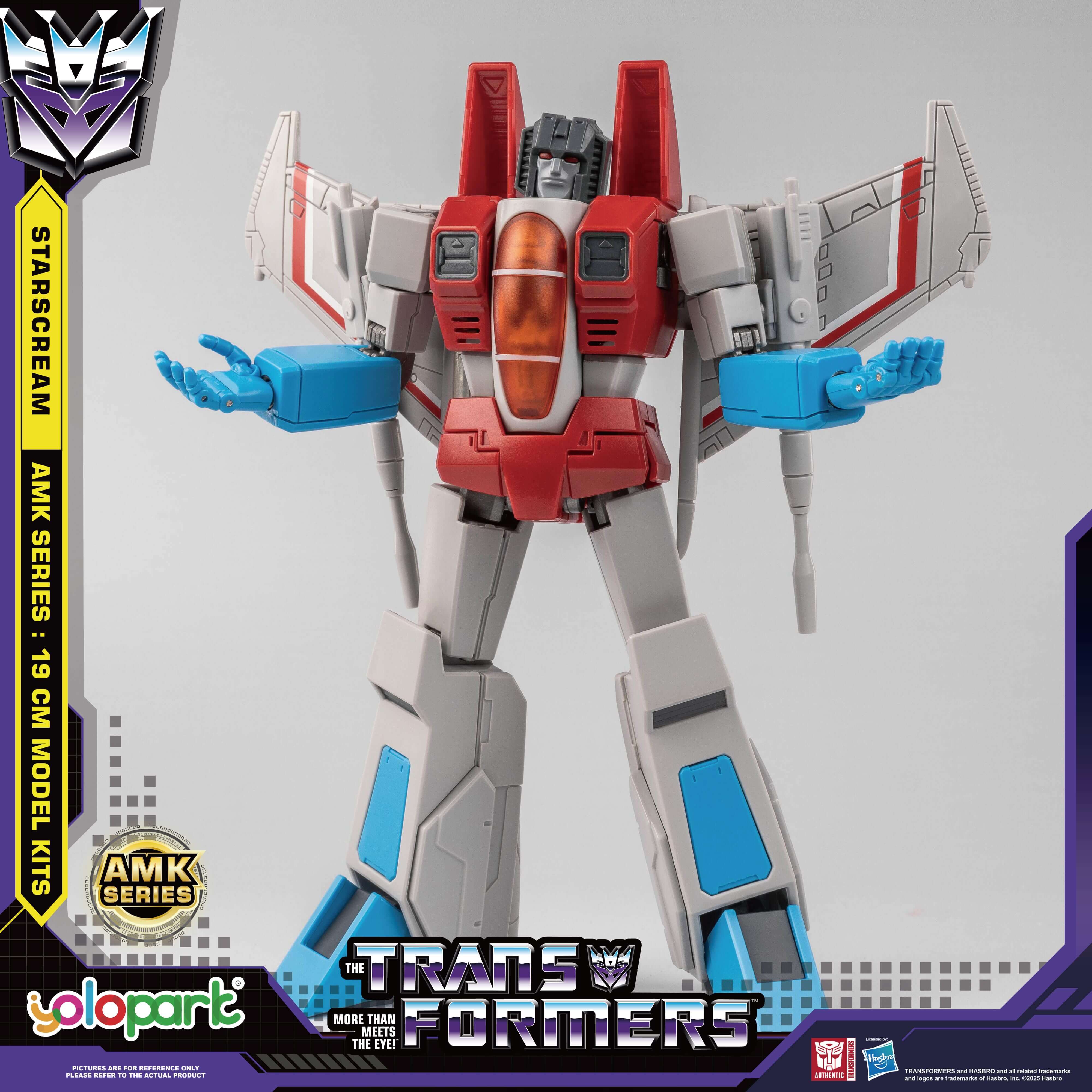 Transformers: Generation 1 - 19cm Starscream Model Kit - AMK Series
