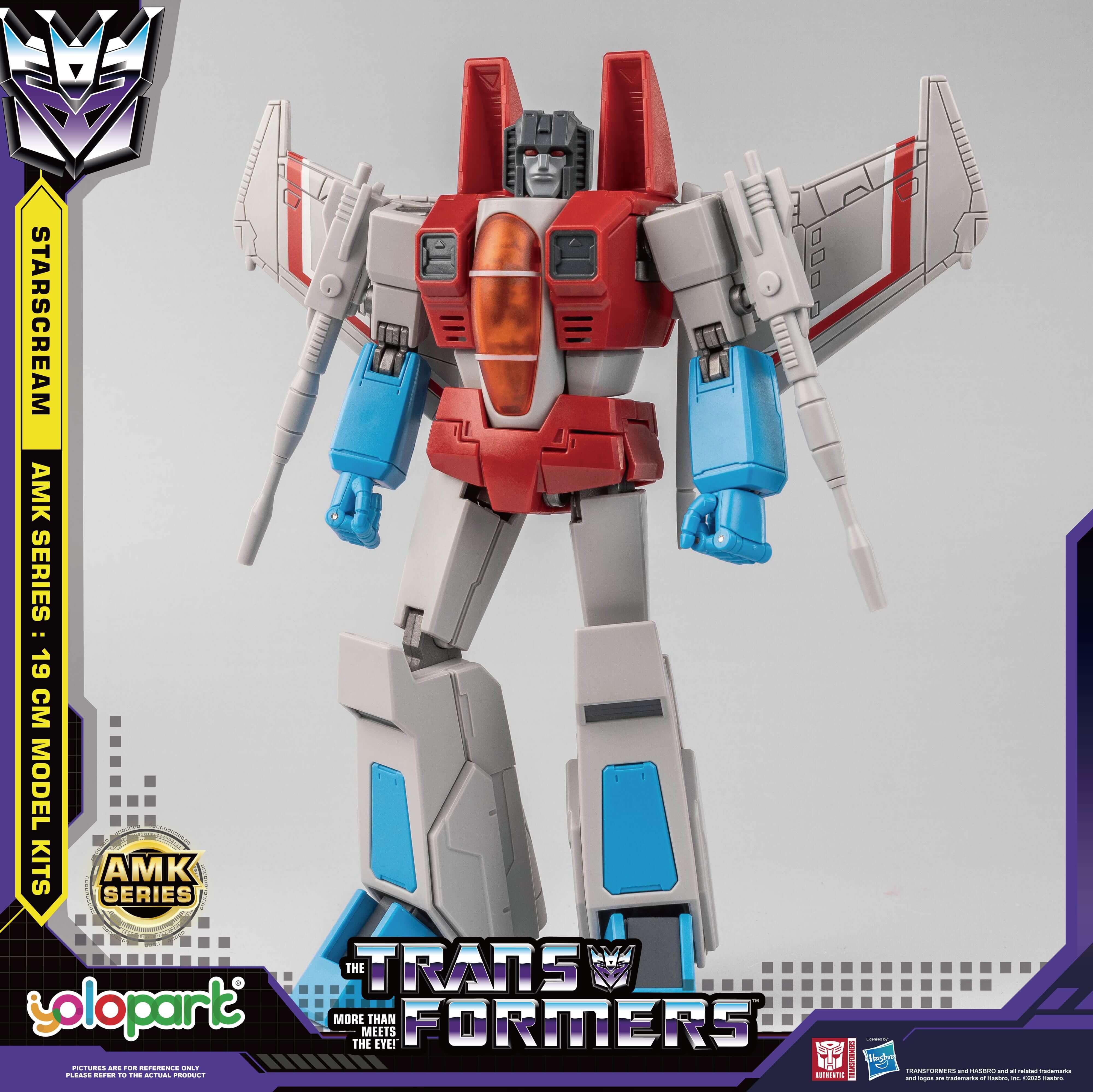 Transformers: Generation 1 - 19cm Starscream Model Kit - AMK Series