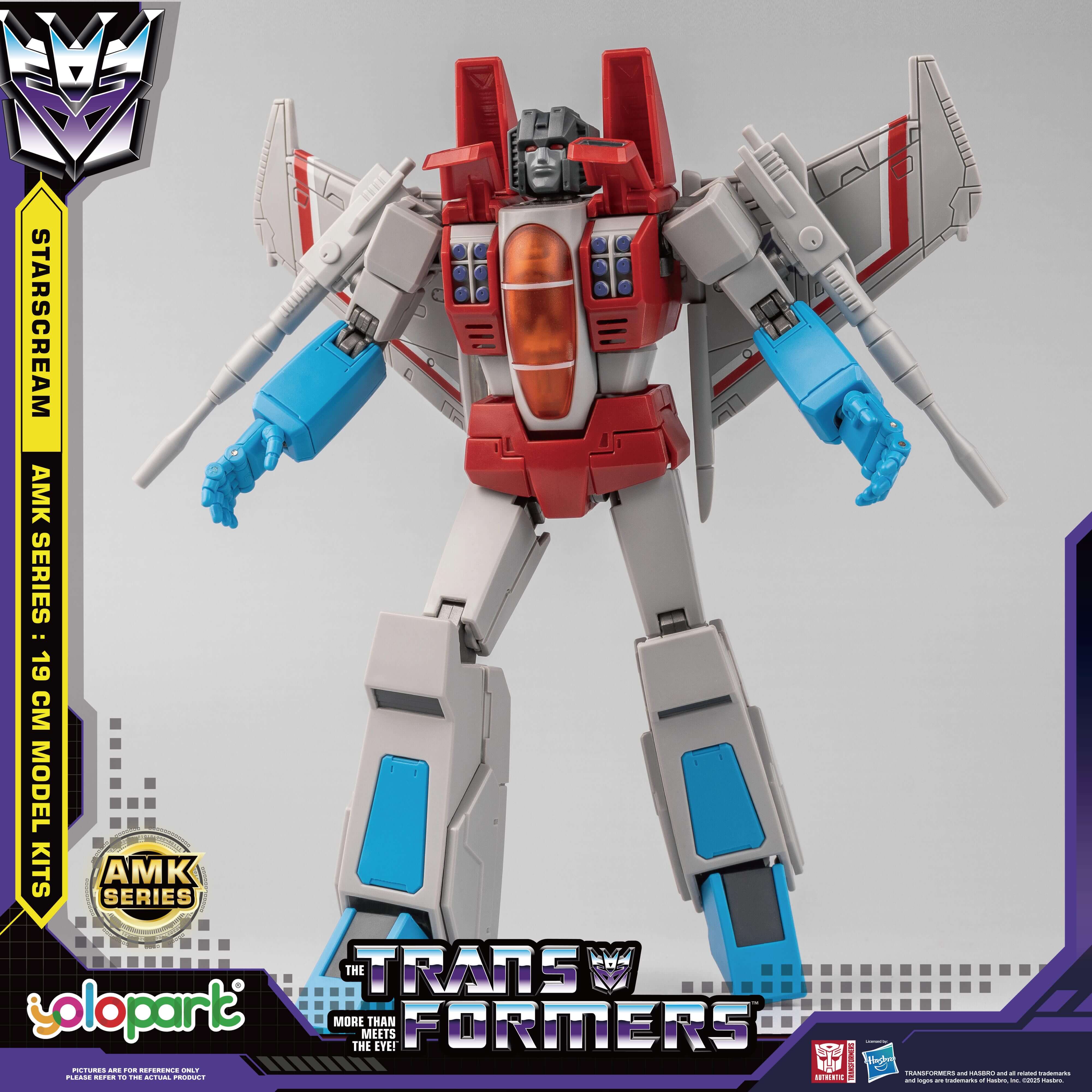 Transformers: Generation 1 - 19cm Starscream Model Kit - AMK Series