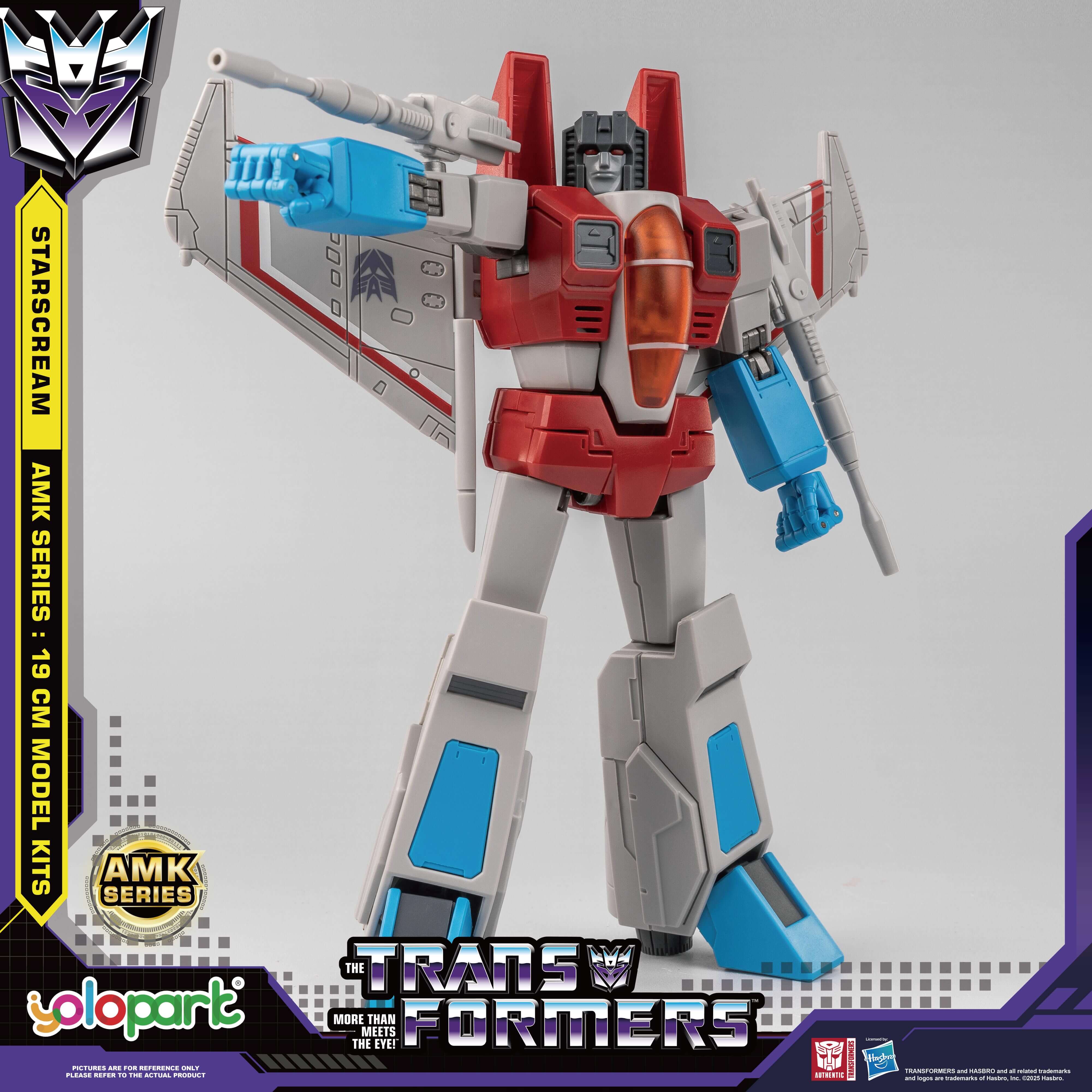 Transformers: Generation 1 - 19cm Starscream Model Kit - AMK Series