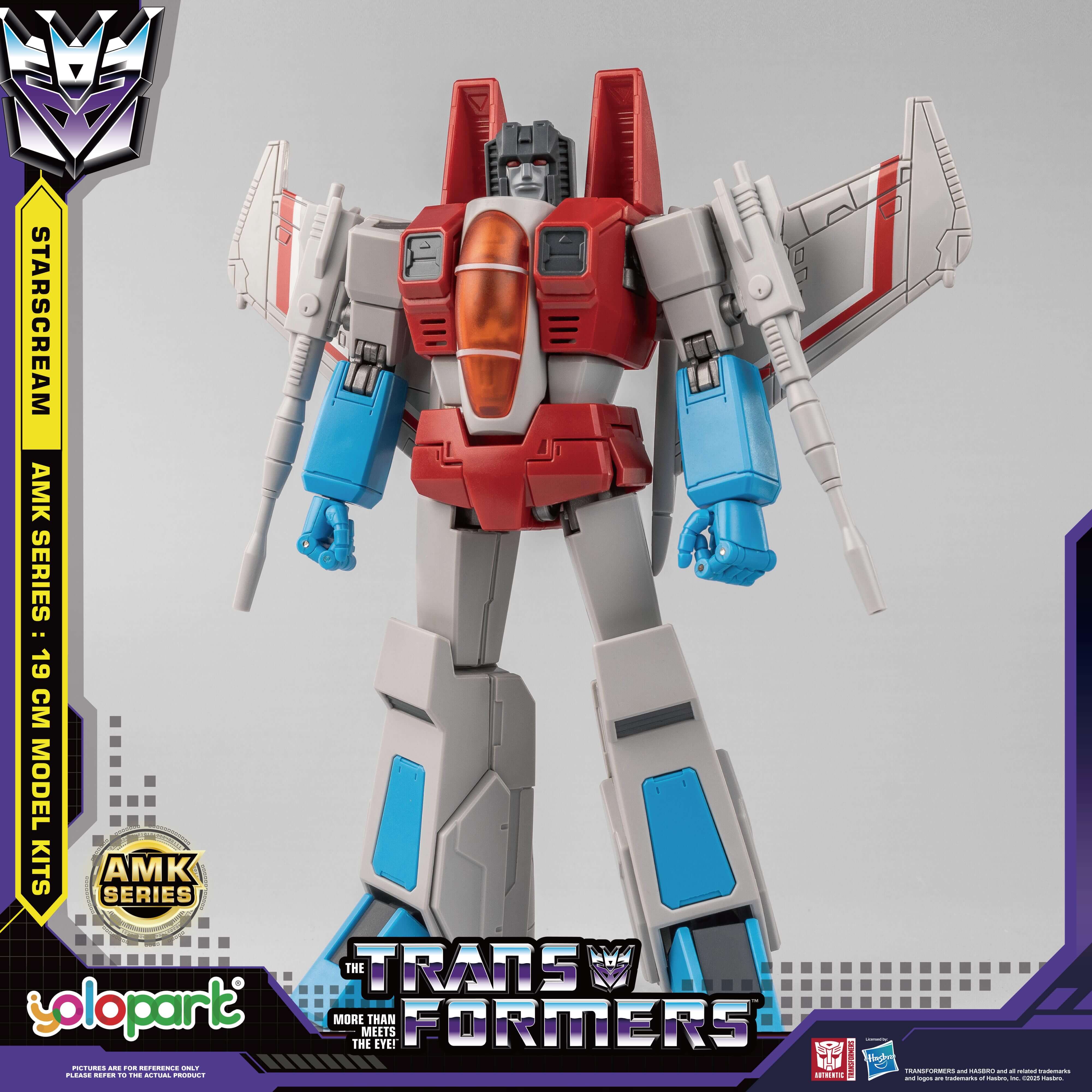 Transformers: Generation 1 - 19cm Starscream Model Kit - AMK Series