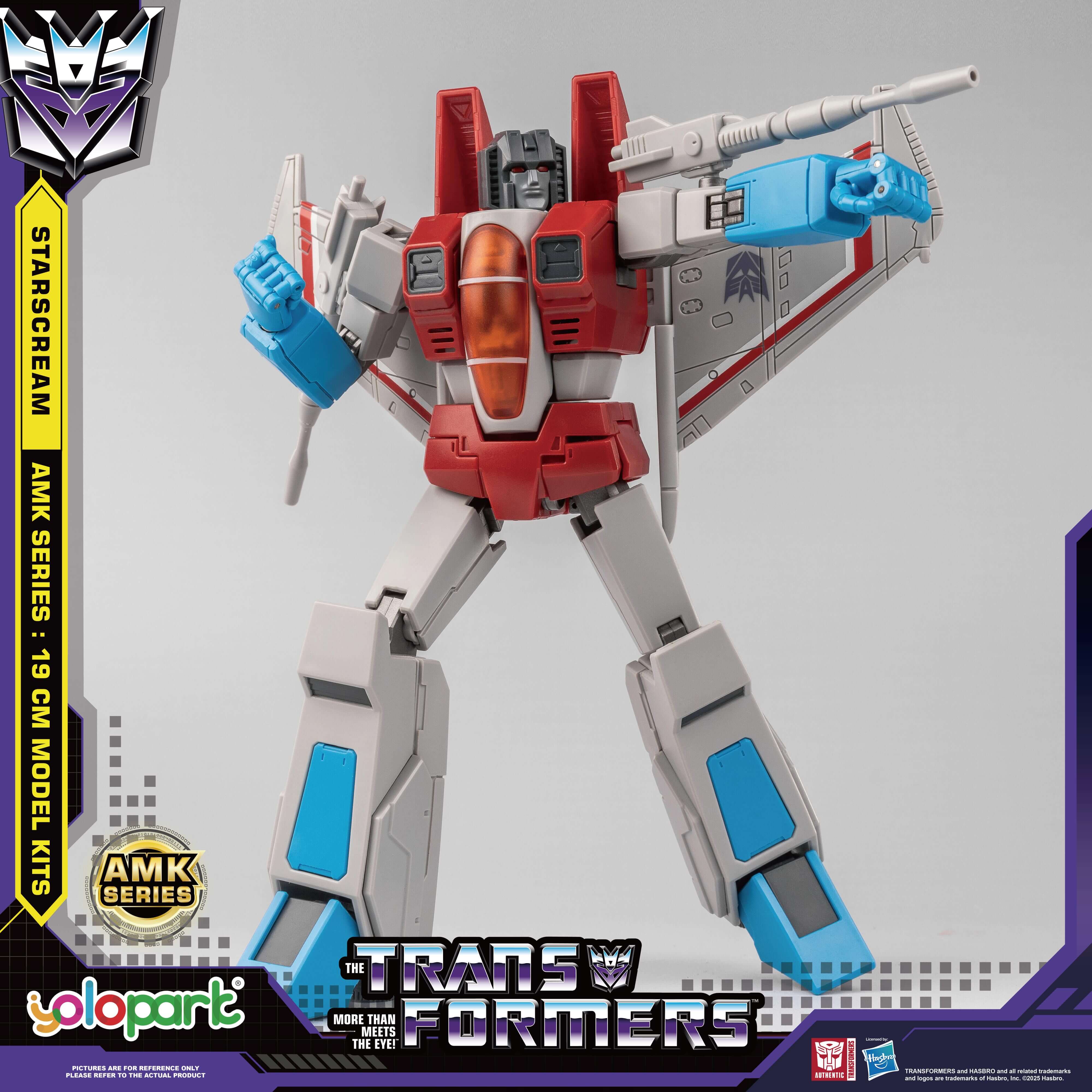 Transformers: Generation 1 - 19cm Starscream Model Kit - AMK Series