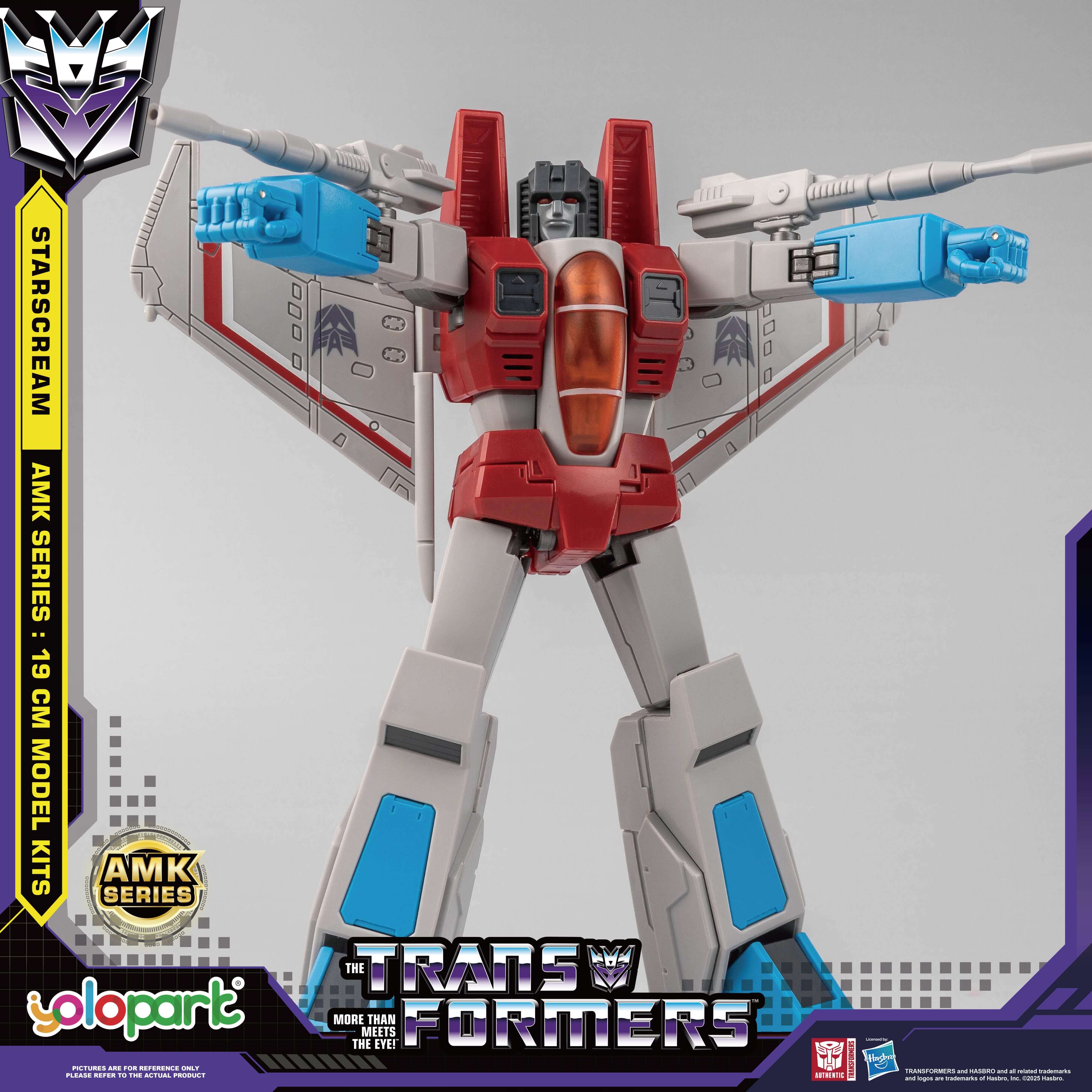 Transformers: Generation 1 - 19cm Starscream Model Kit - AMK Series