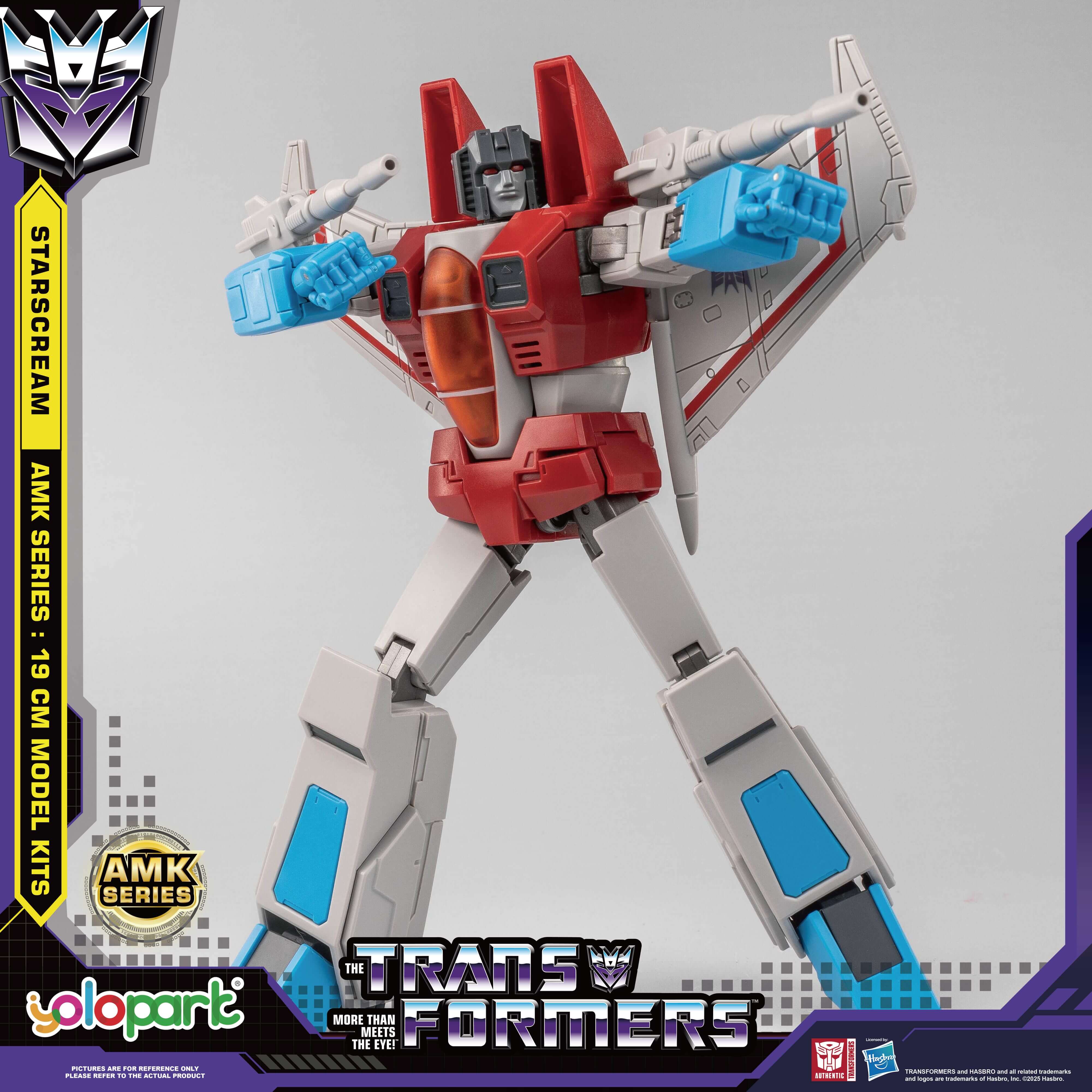 Transformers: Generation 1 - 19cm Starscream Model Kit - AMK Series