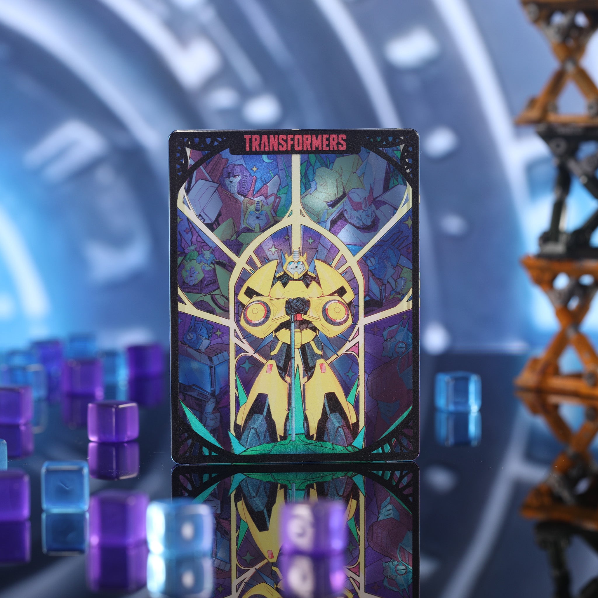 Transformers Character Acrylic Transparent Card