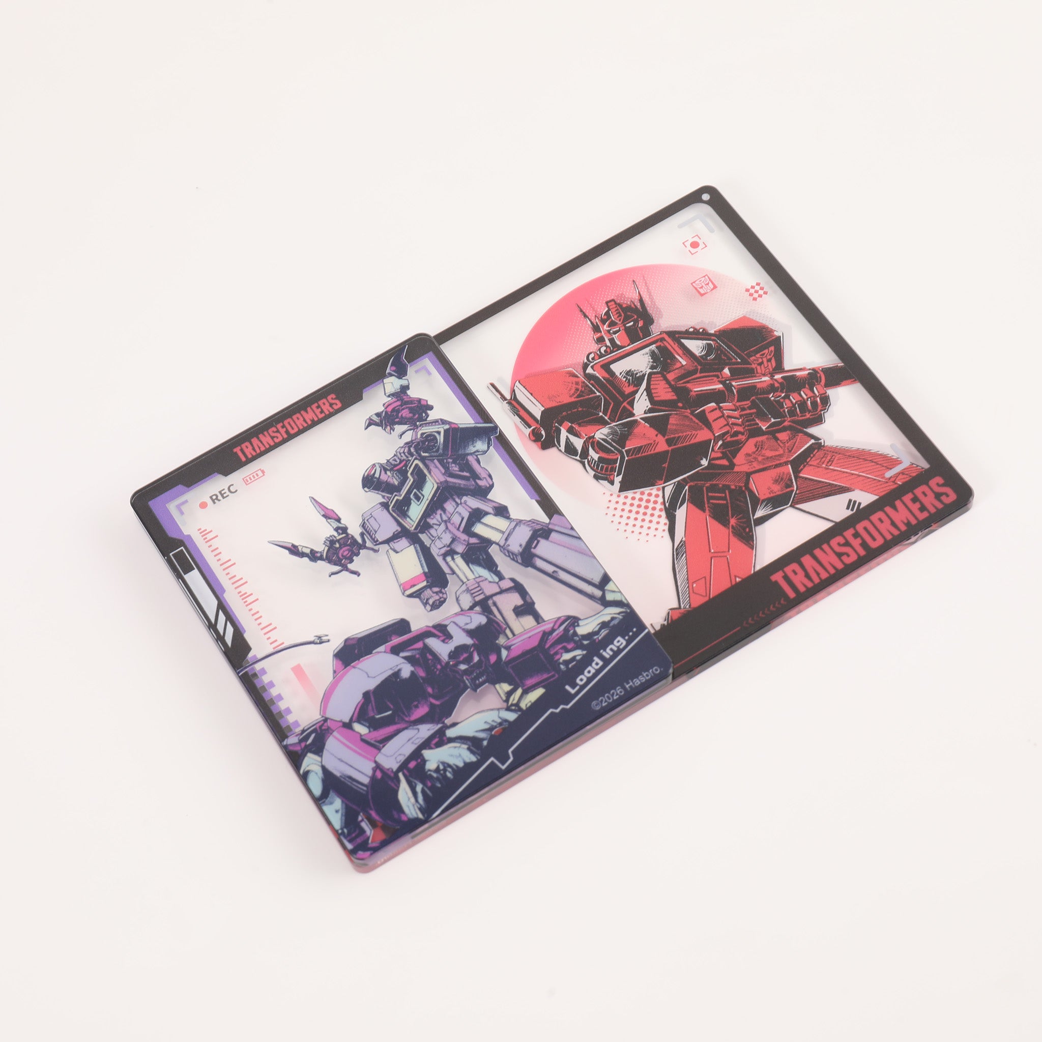 Transformers Character Acrylic Transparent Card