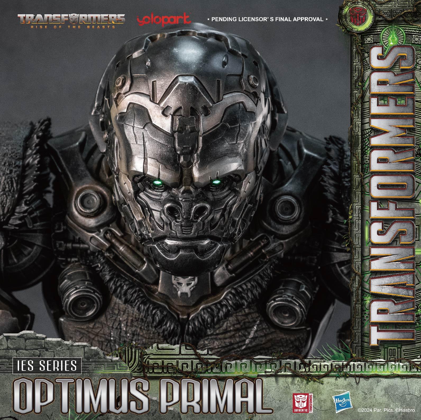 【DEPOSIT PAYMENT】Transformers: Rise of the Beasts - IES Series 62cm Optimus Primal - Yolopark
