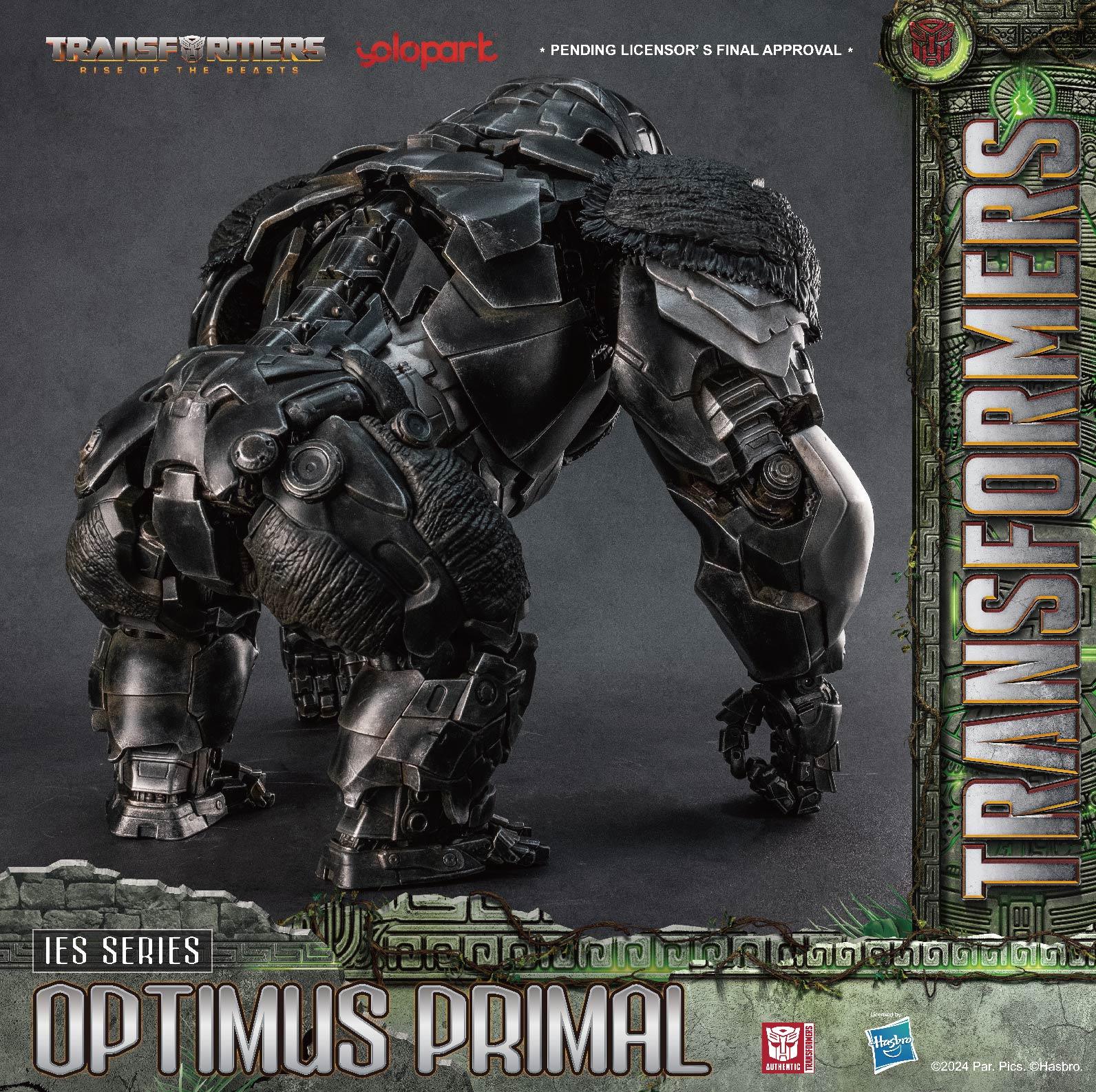 【DEPOSIT PAYMENT】Transformers: Rise of the Beasts - IES Series 62cm Optimus Primal - Yolopark