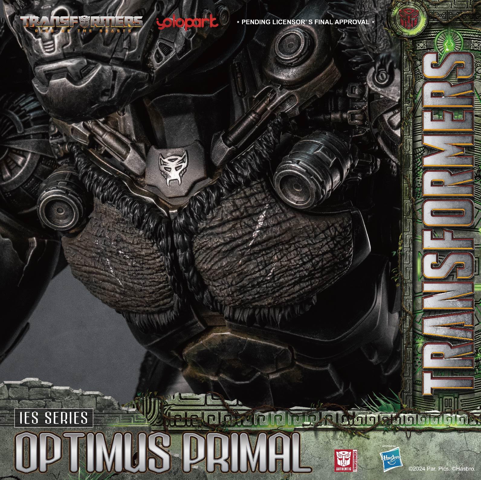 【DEPOSIT PAYMENT】Transformers: Rise of the Beasts - IES Series 62cm Optimus Primal - Yolopark