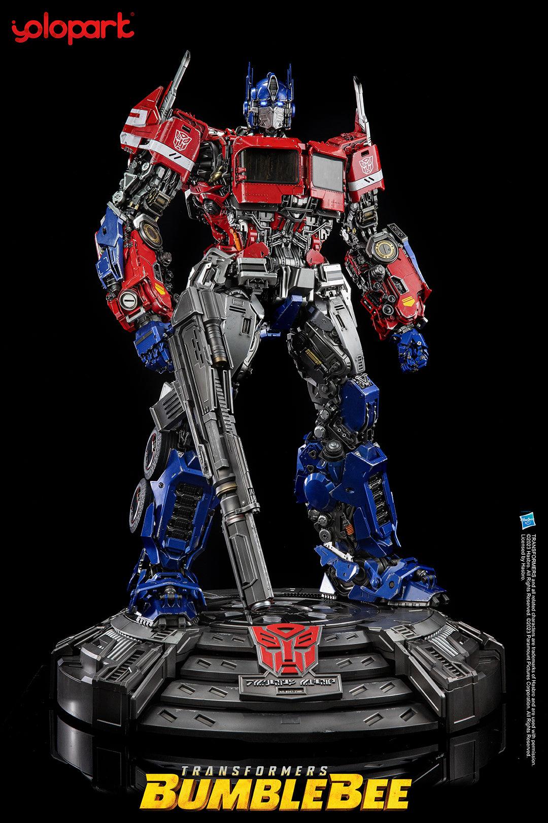 【DEPOSIT PAYMENT】BUMBLEBEE THE MOVIE : IIES 24" Cybertron Optimus Prime - Deluxe Version - Yolopark