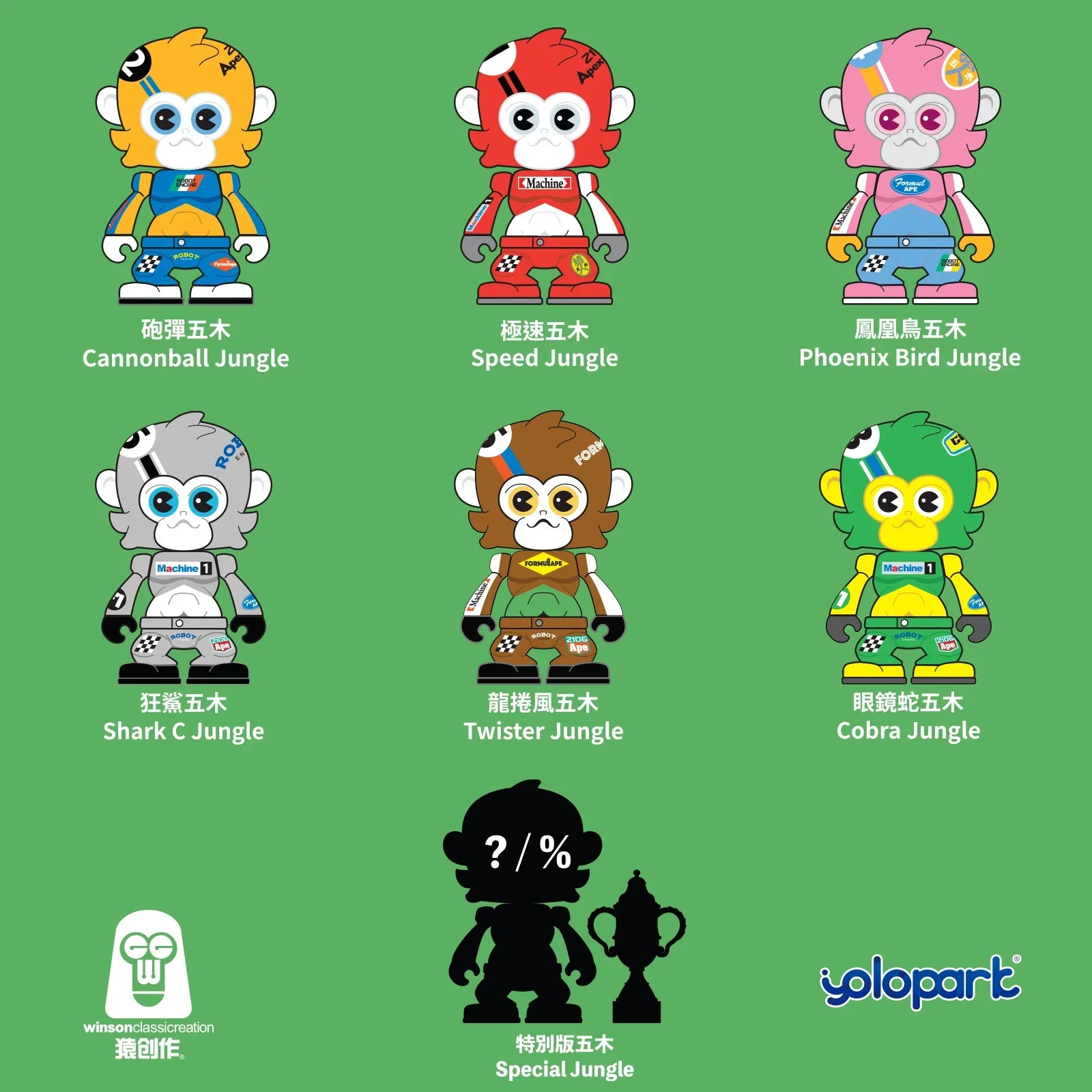 Jungle Formulape Mini Figures - Blind Box