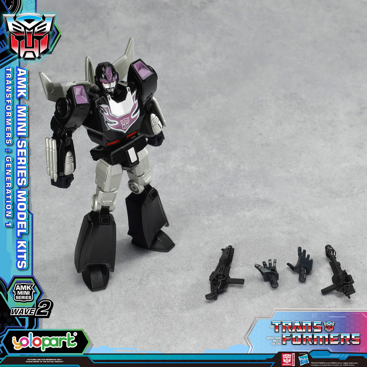 Transformers AMK Mini Series Wave 2 - Bluestreak & Rodimus (Shattered Glass)