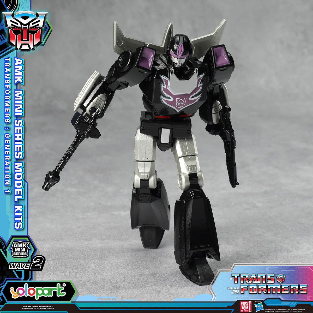 Transformers AMK Mini Series Wave 2 - Bluestreak & Rodimus (Shattered Glass)