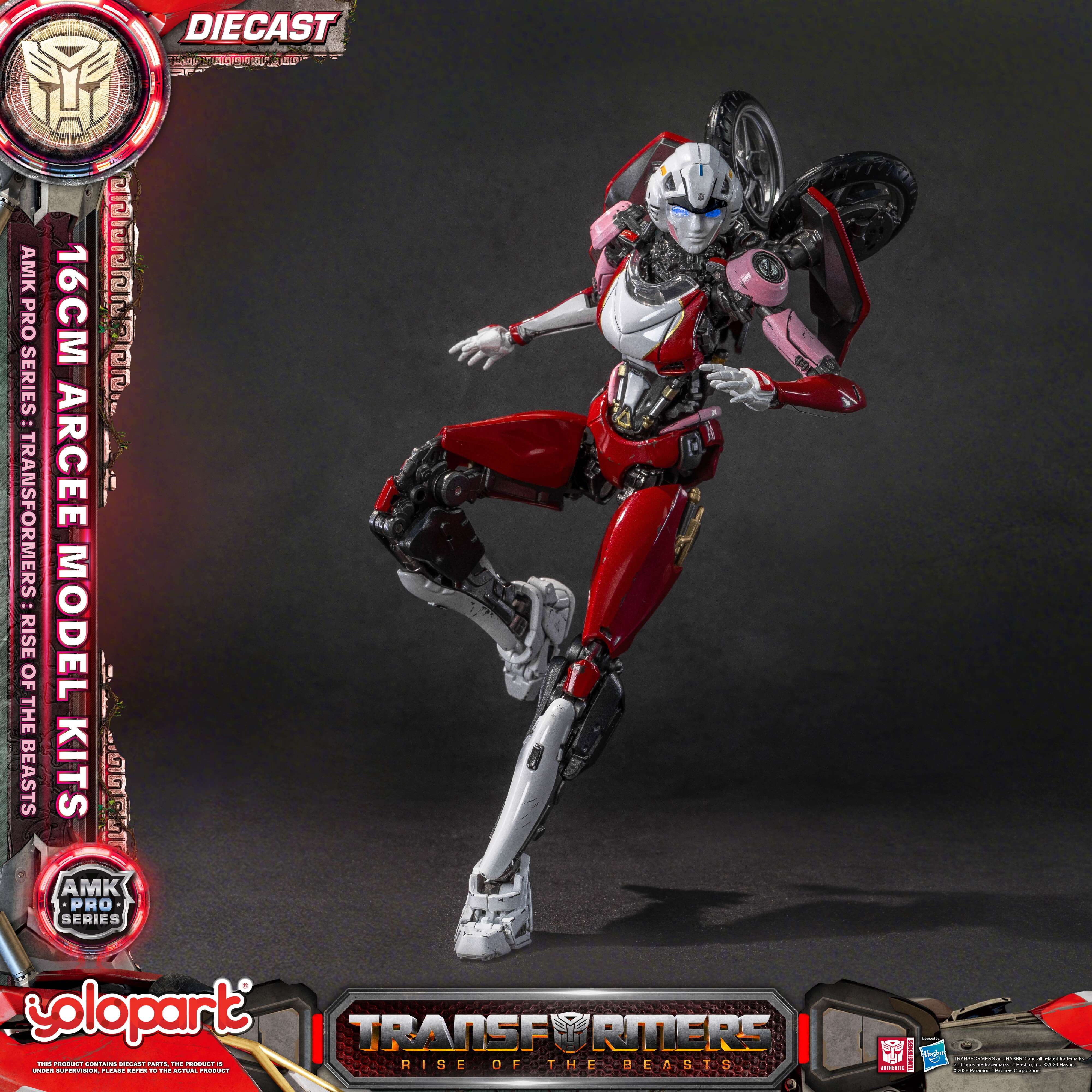 Transformers: Rise of the Beasts - 16cm Arcee Model Kit - AMK PRO Series