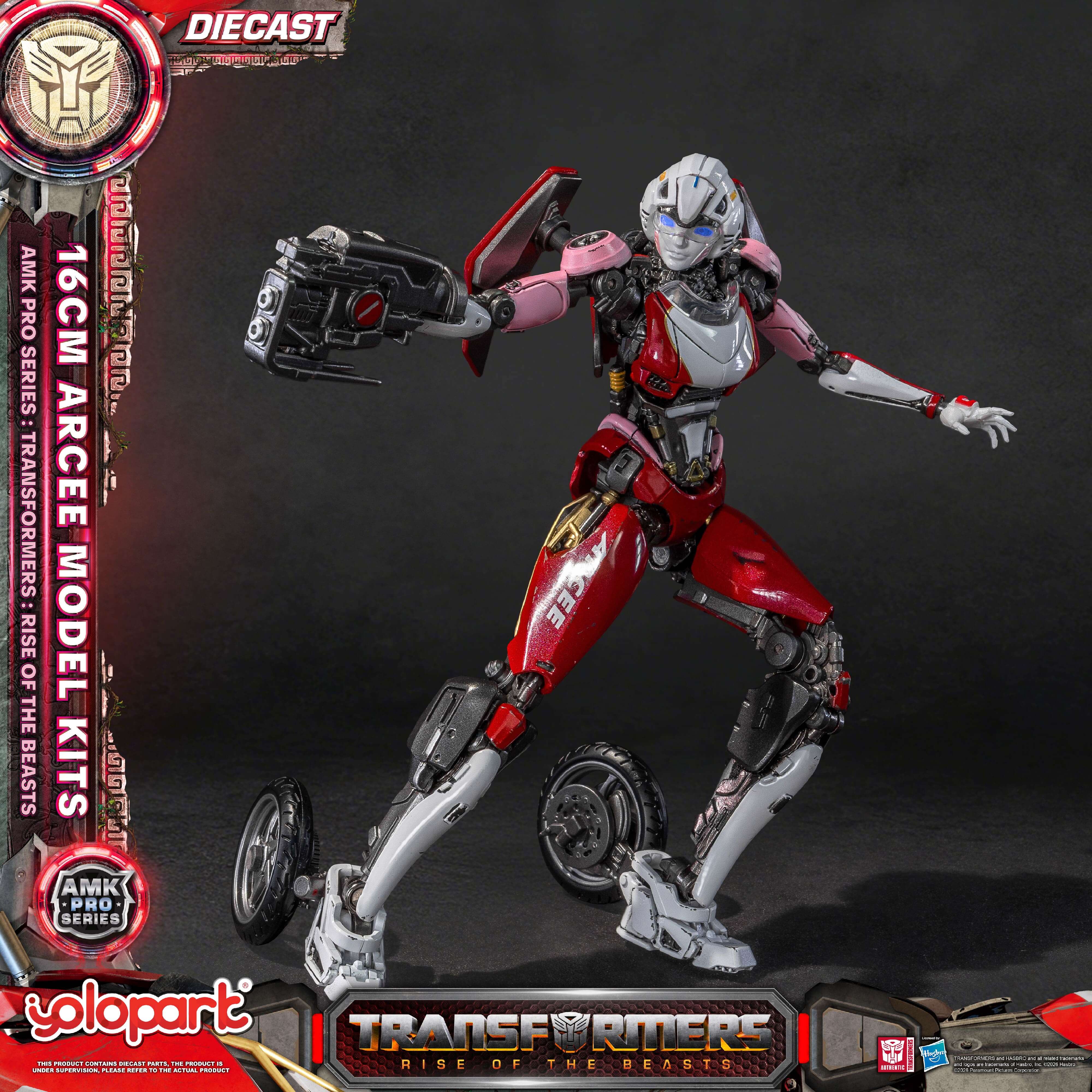 Transformers: Rise of the Beasts - 16cm Arcee Model Kit - AMK PRO Series