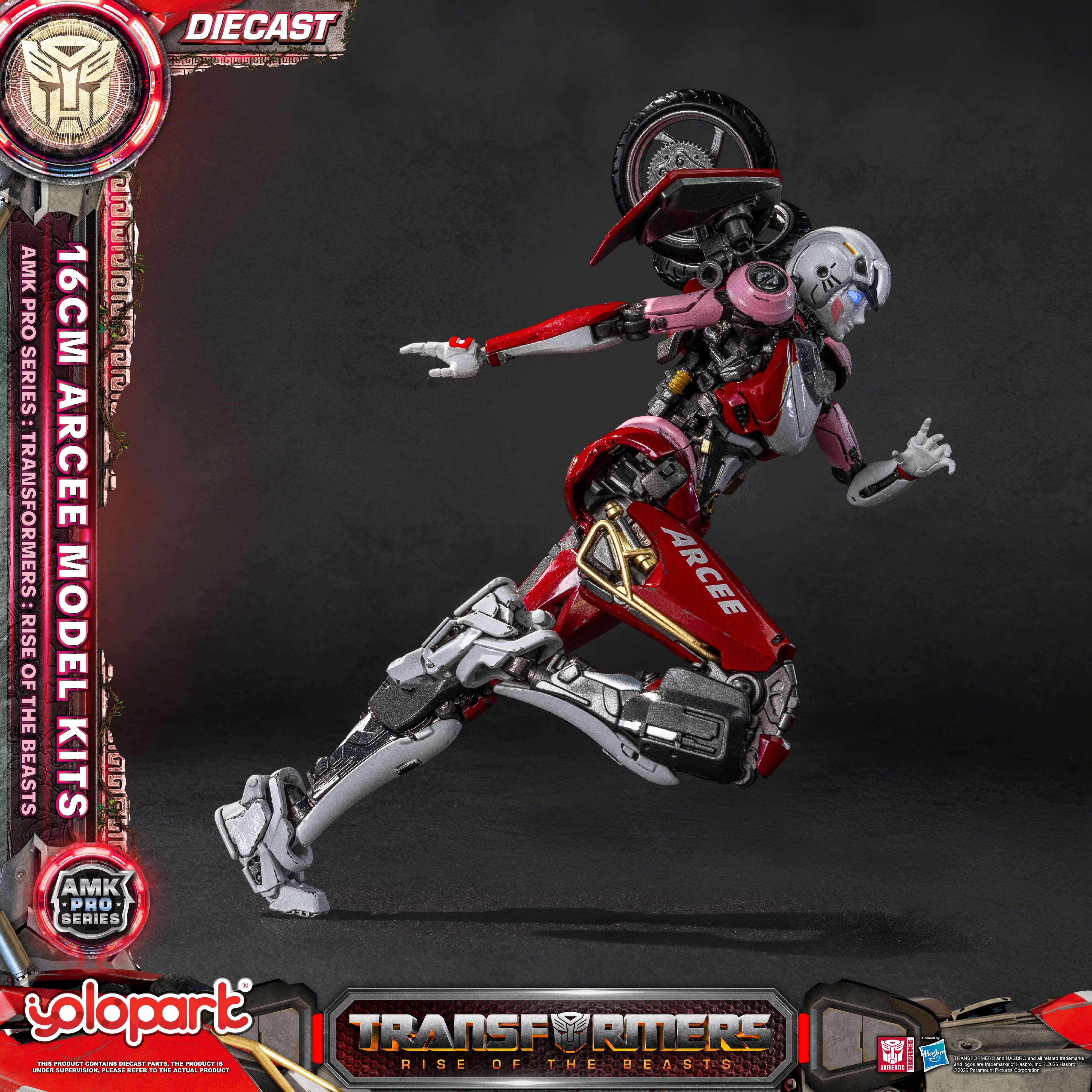 Transformers: Rise of the Beasts - 16cm Arcee Model Kit - AMK PRO Series