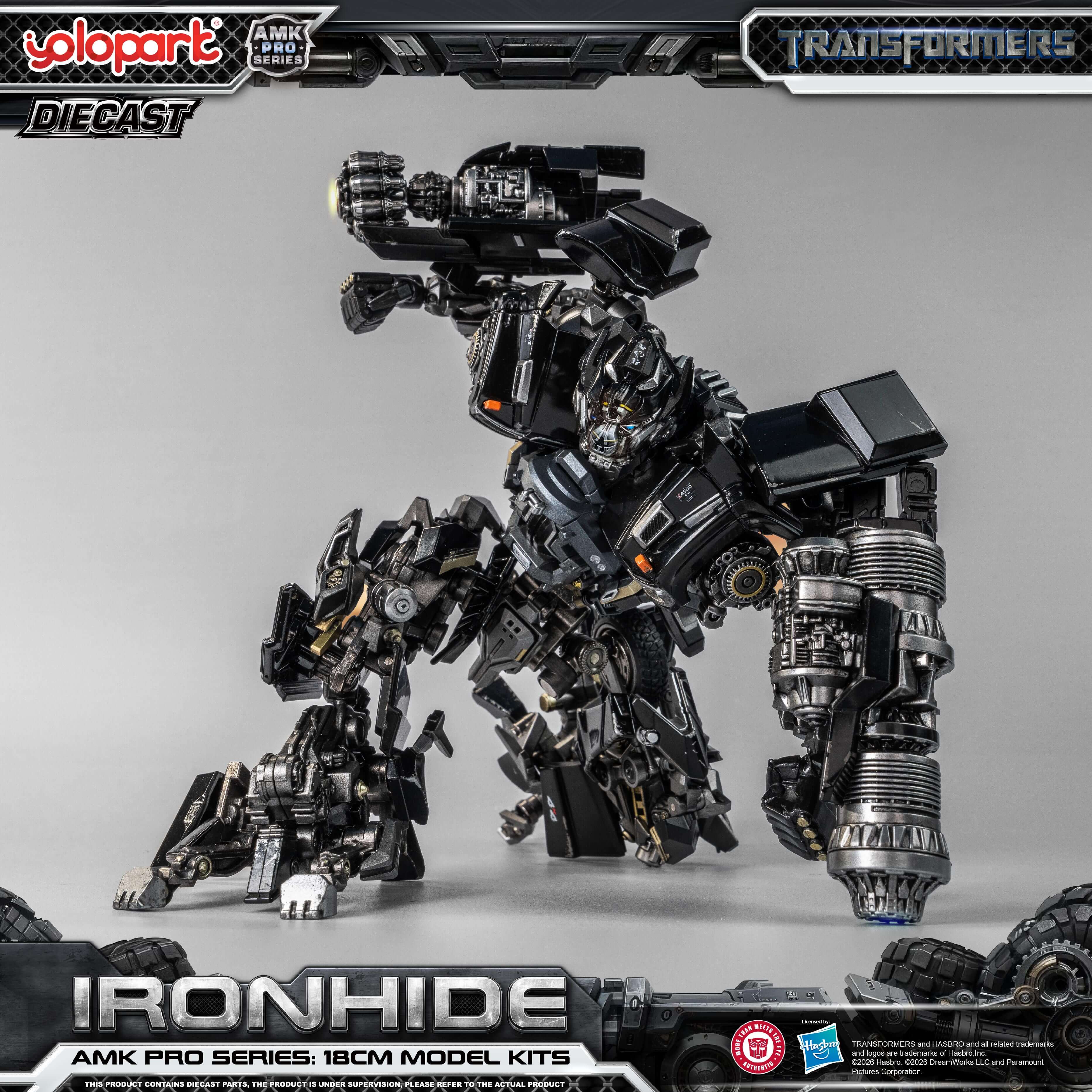 Transformers - 18cm Ironhide Model Kit - AMK PRO Series
